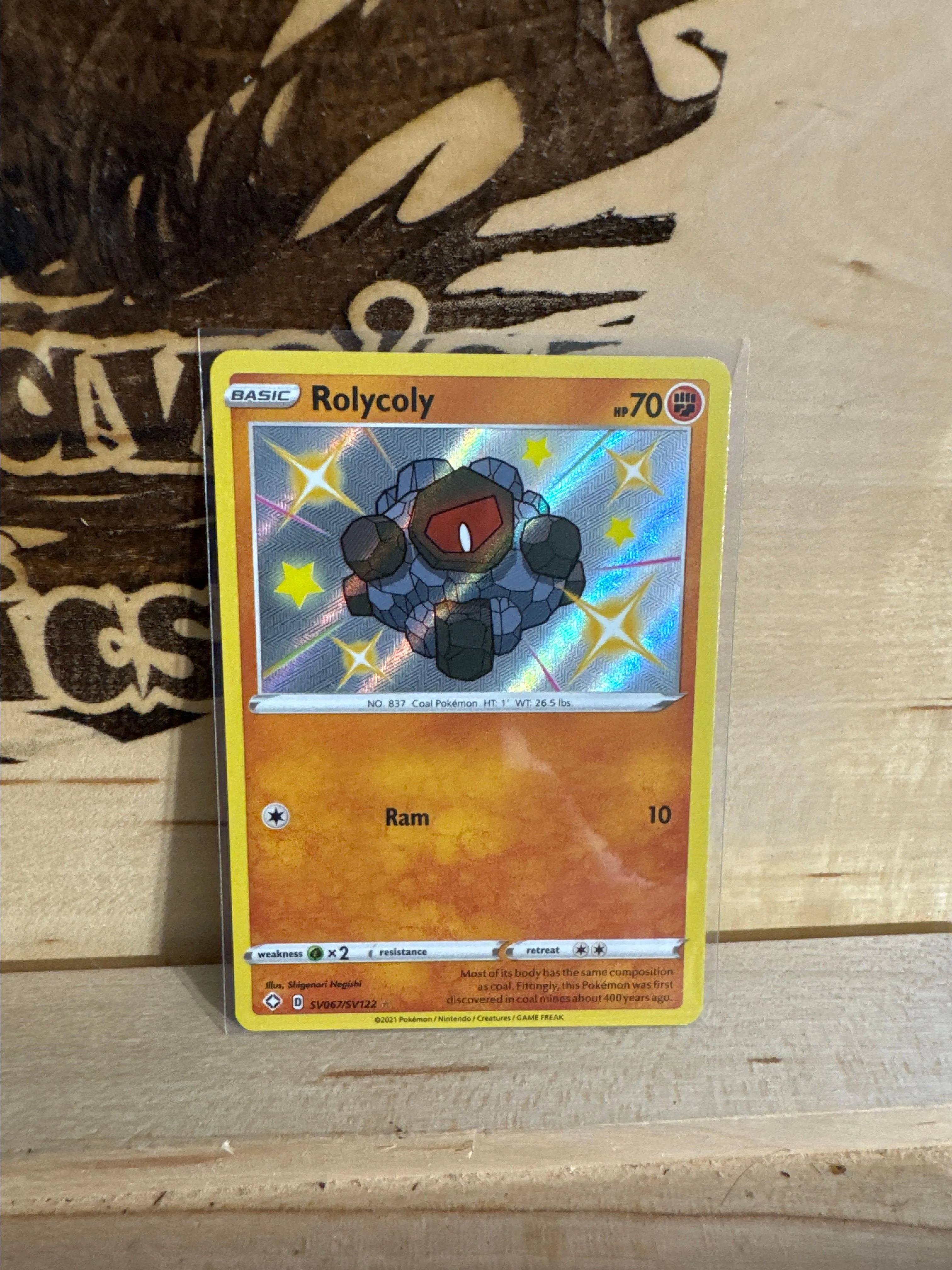 Product image for Rolycoly #SV067 Pokemon Shining Fates  