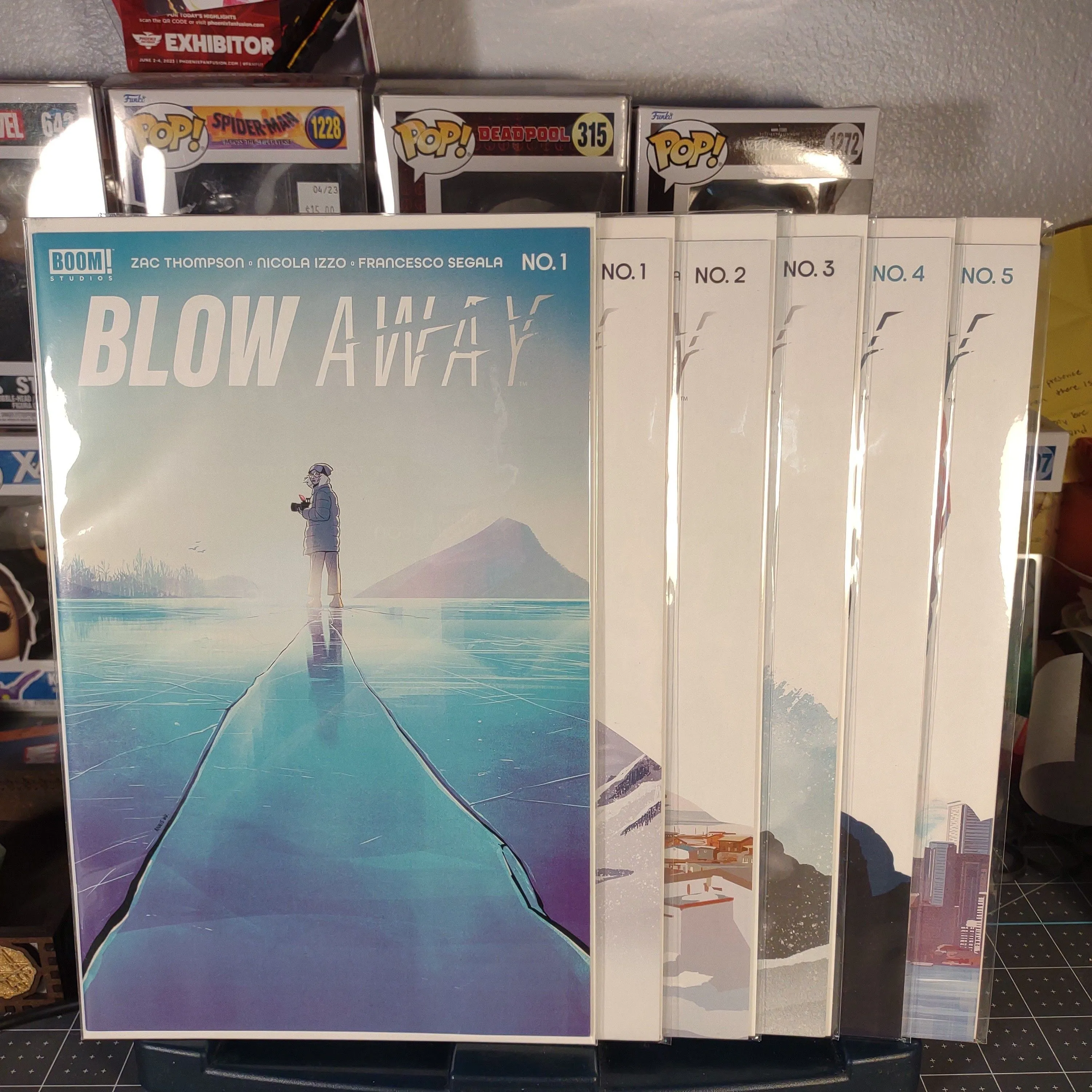 Product image for Blow Away #1-5 Complete Series Tyler Boss Variants