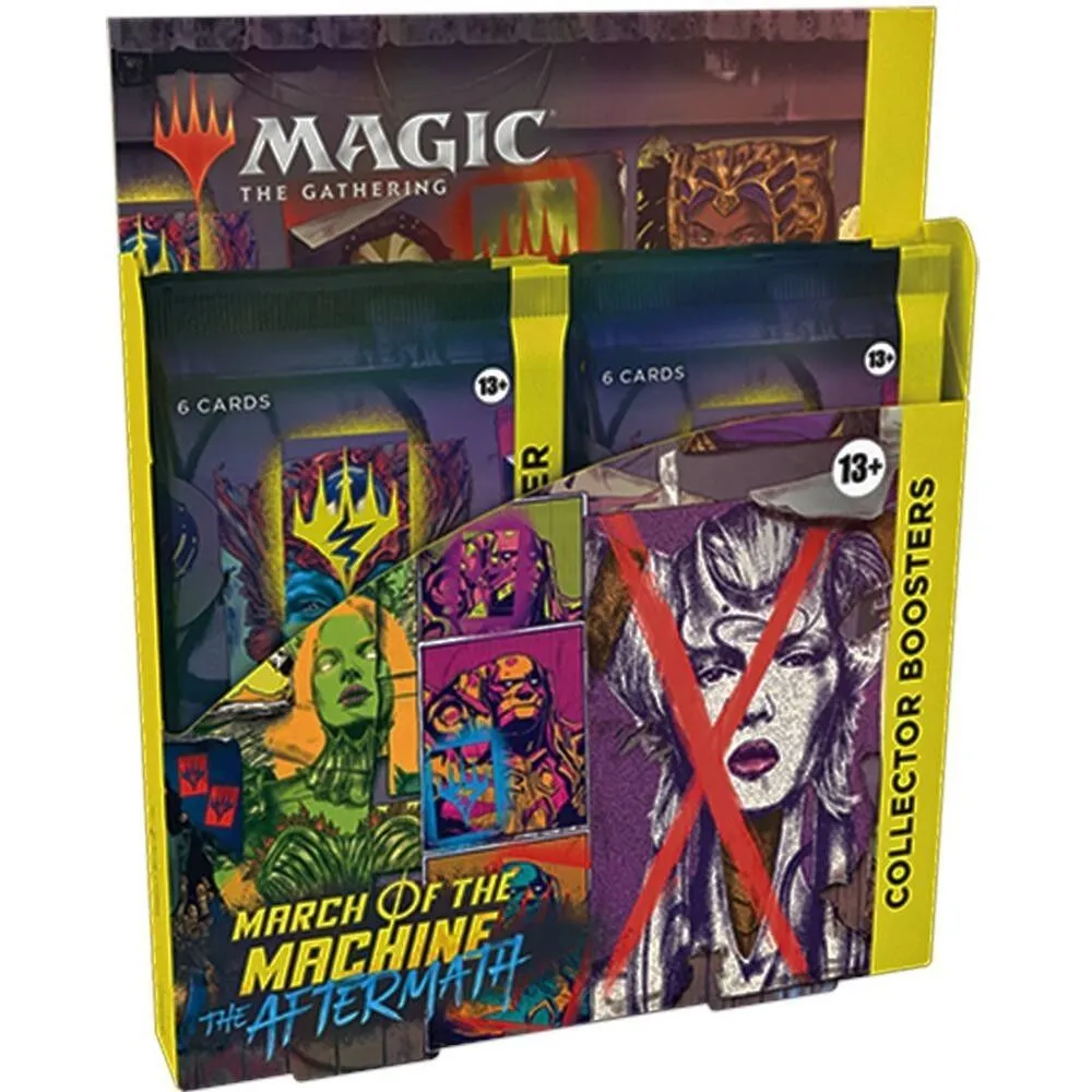 Product image for Magic - Collector Booster Pack - March of the Machine: The Aftermath