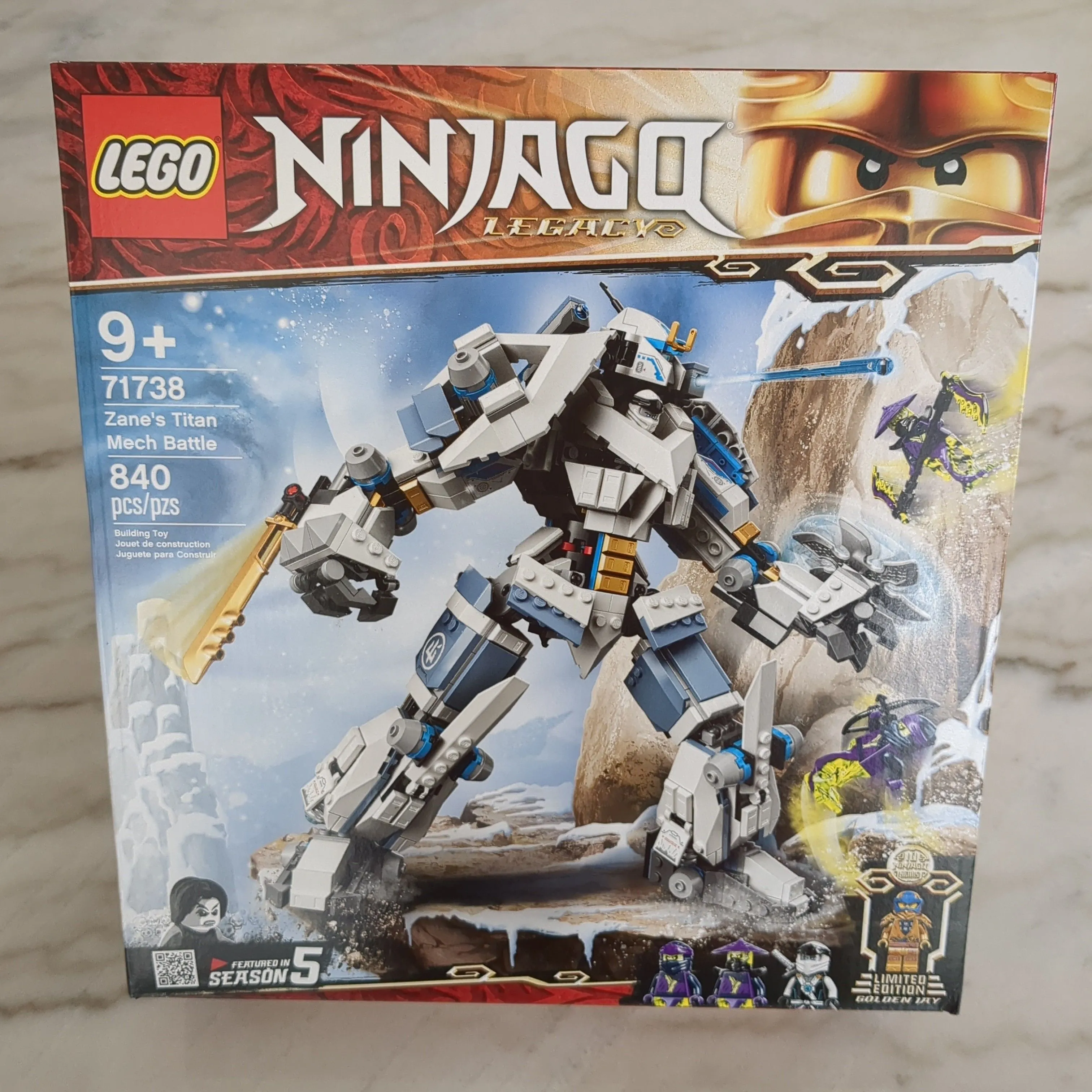 Product image for 71738 Zane's Titan Mech Battle