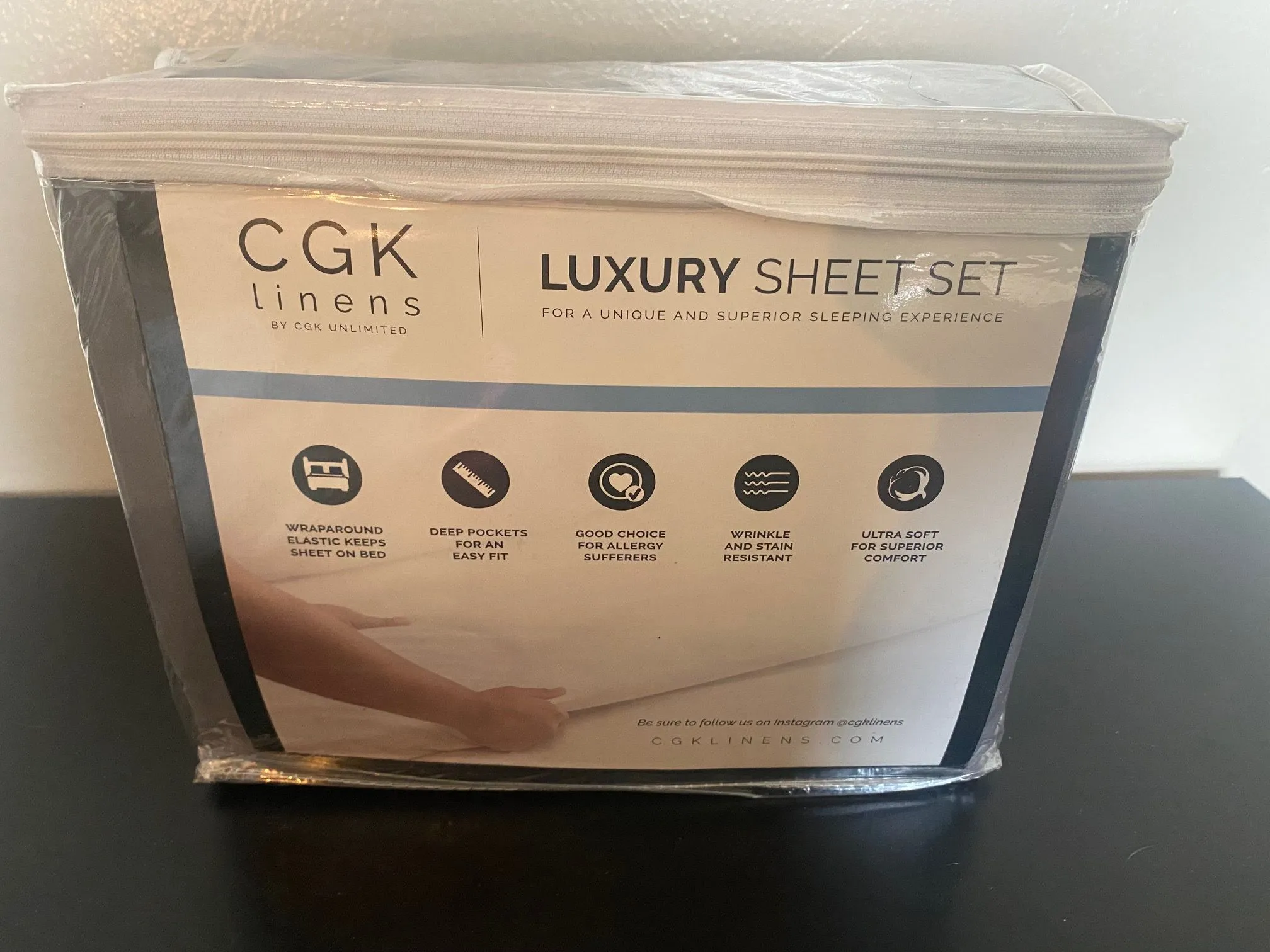 Product image for Bed Sheet Set- SPLIT KING