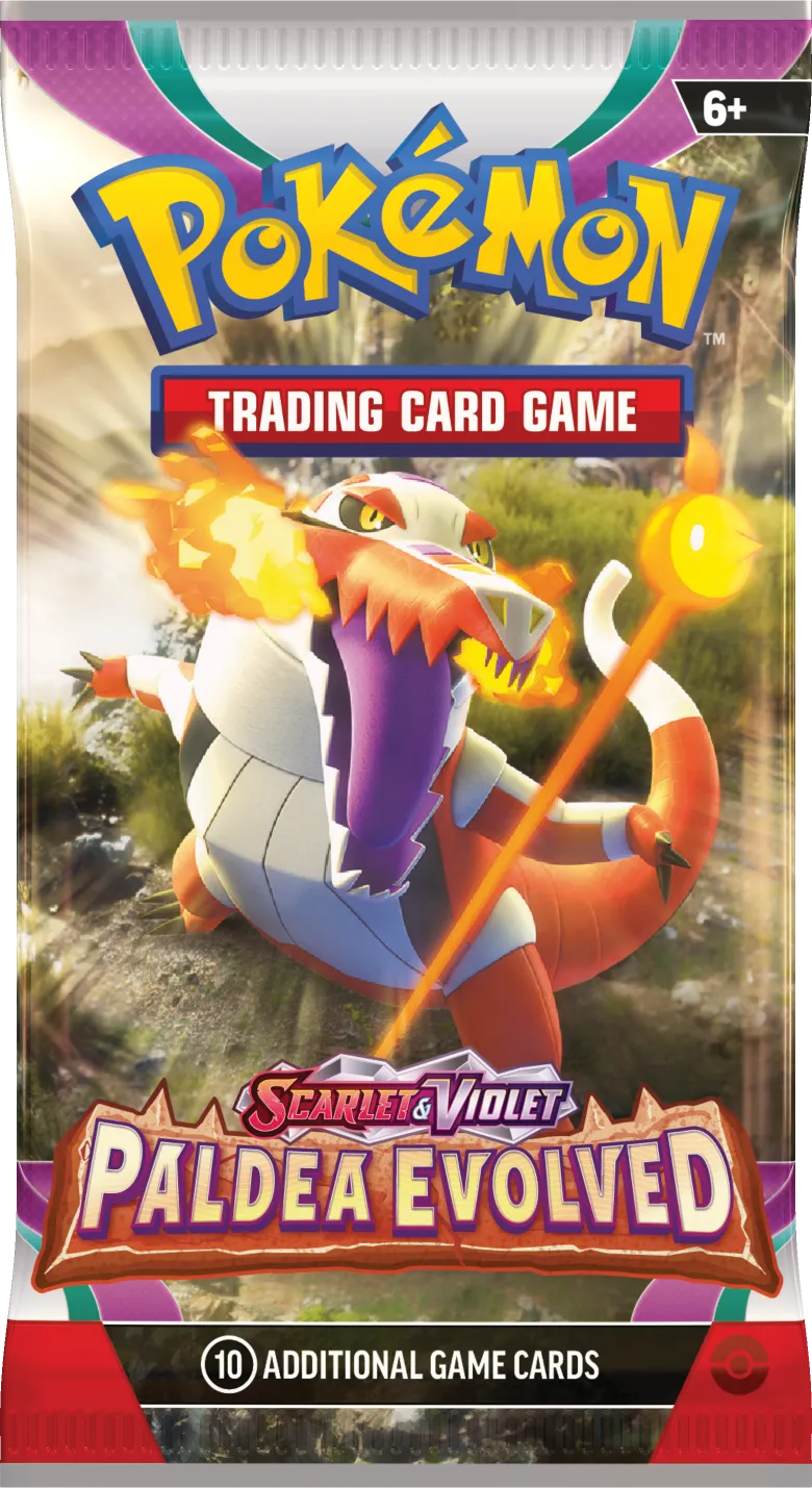 Product image for Pokemon Paldea Evolved Sleeved Boosterpack