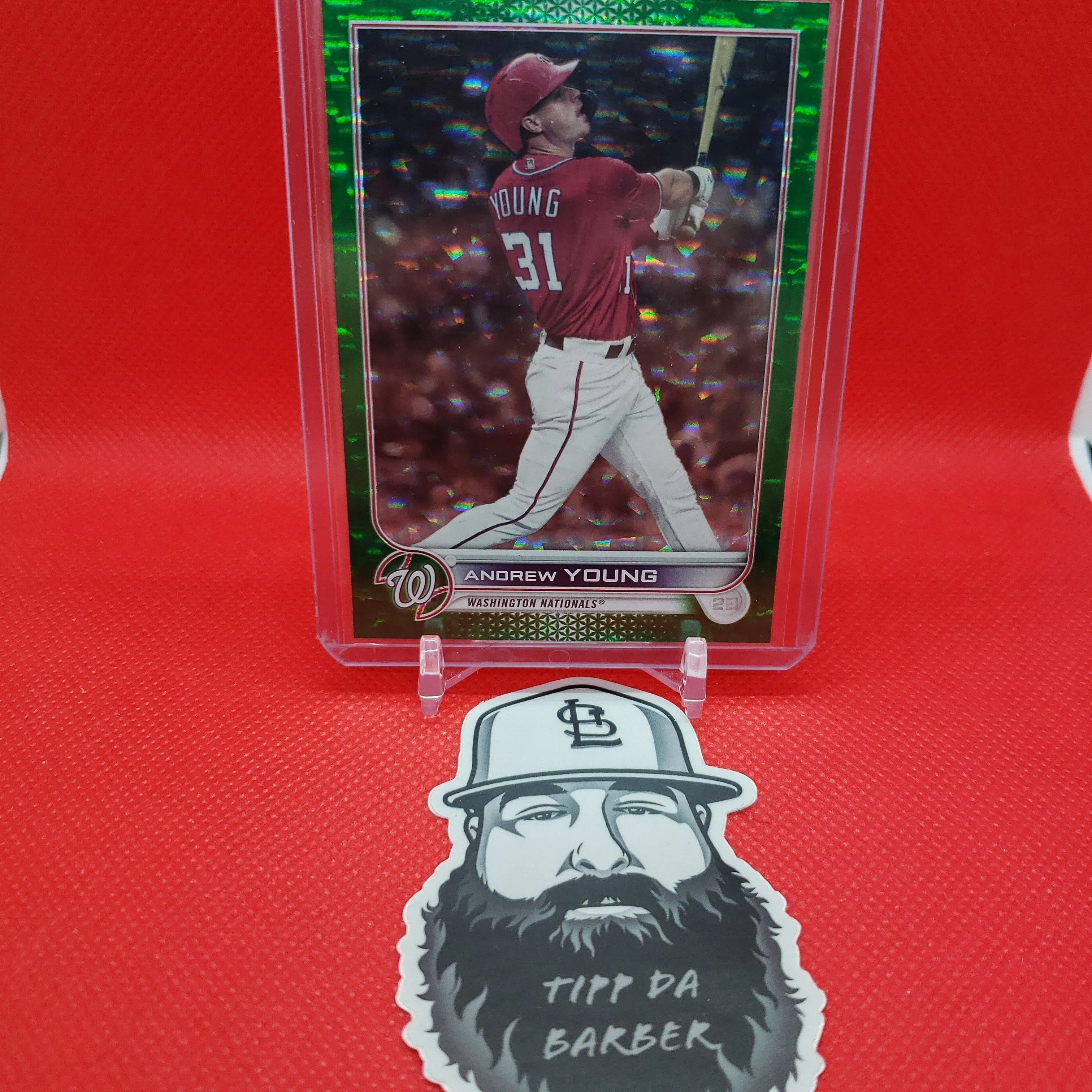 Product image for 2022 Topps S2 Andrew Young Green /499 WAS