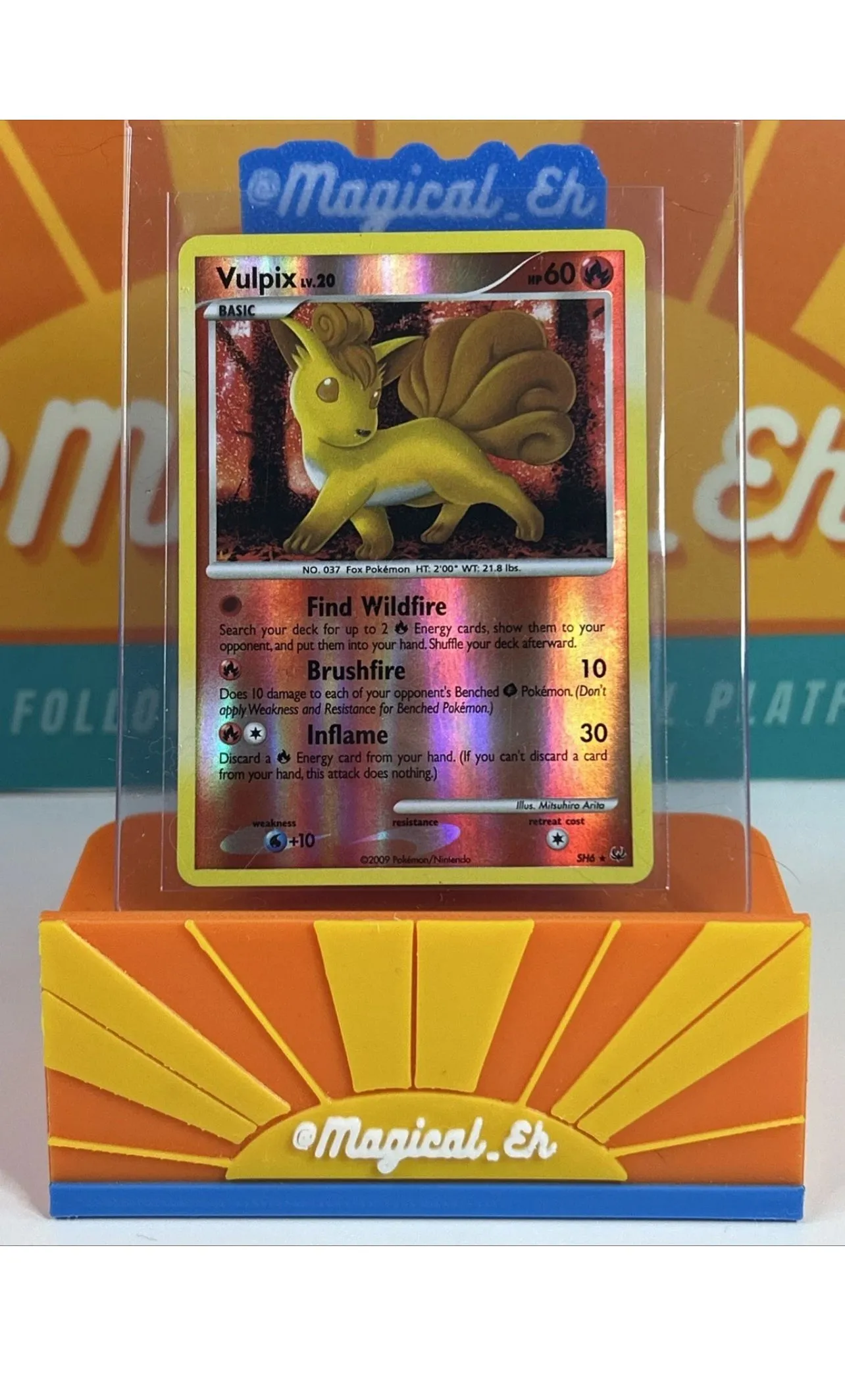 rare vulpix card 033/195 Alolan Vulpix V main image 0