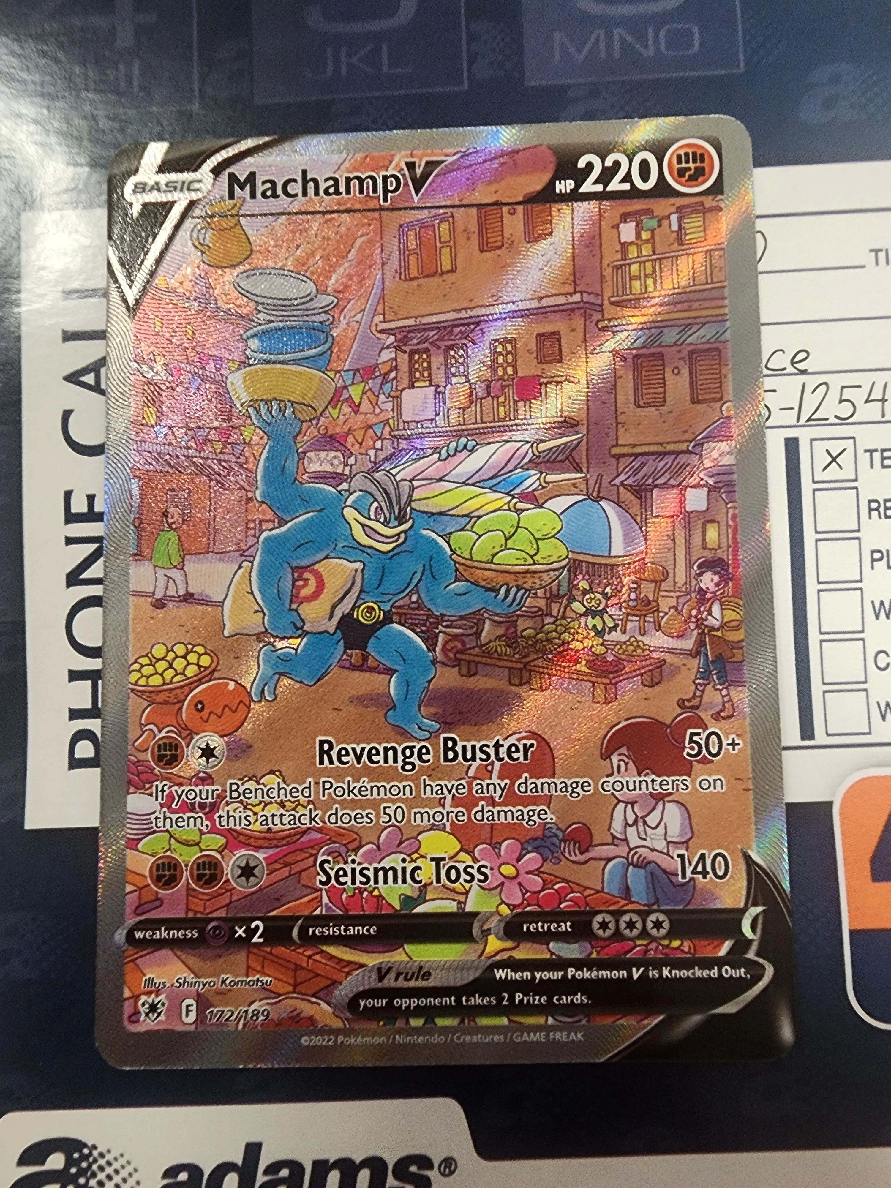 Product image for Machamp Astral Radiance 172 Alt Art