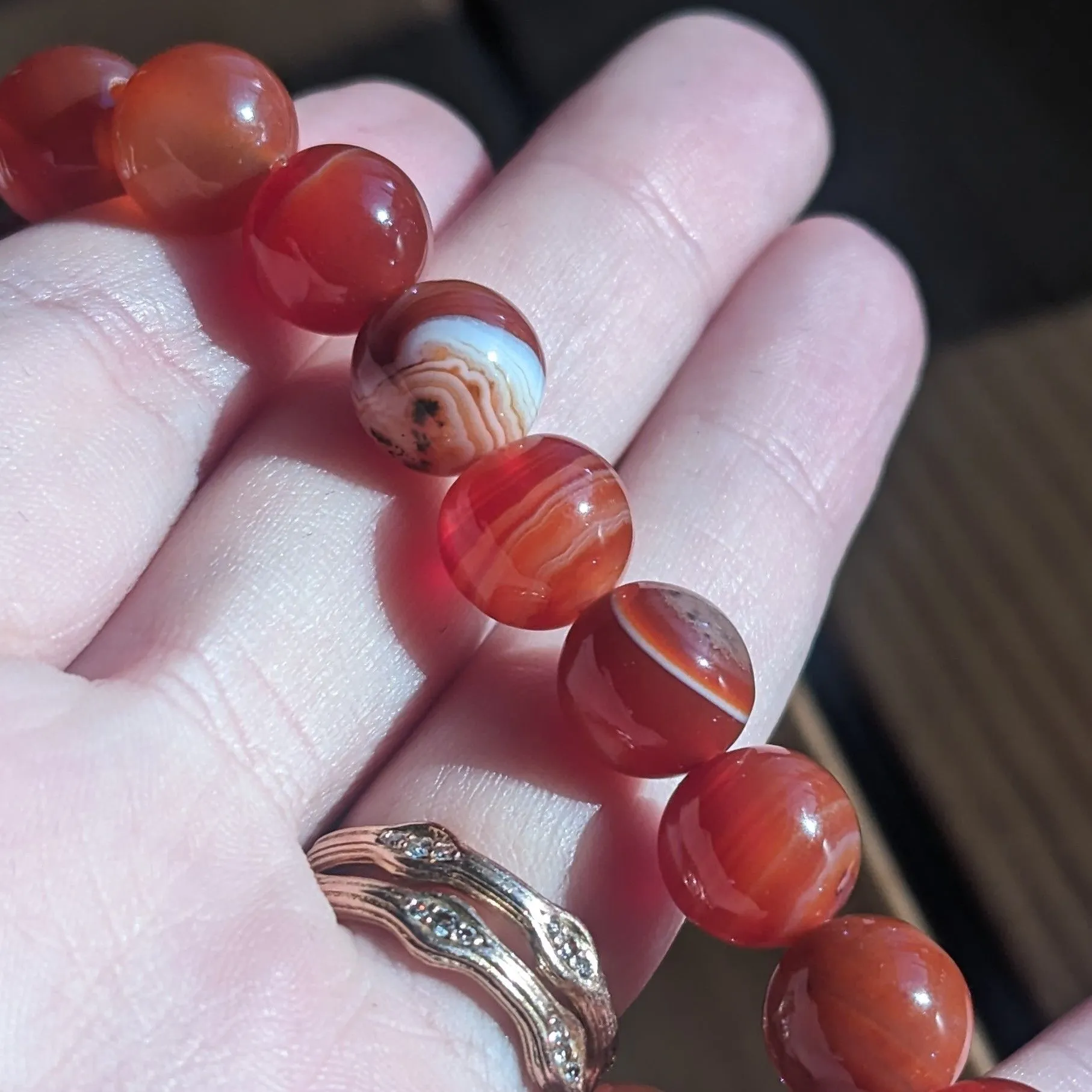 Product image for gorgeous sardonyx bracelet