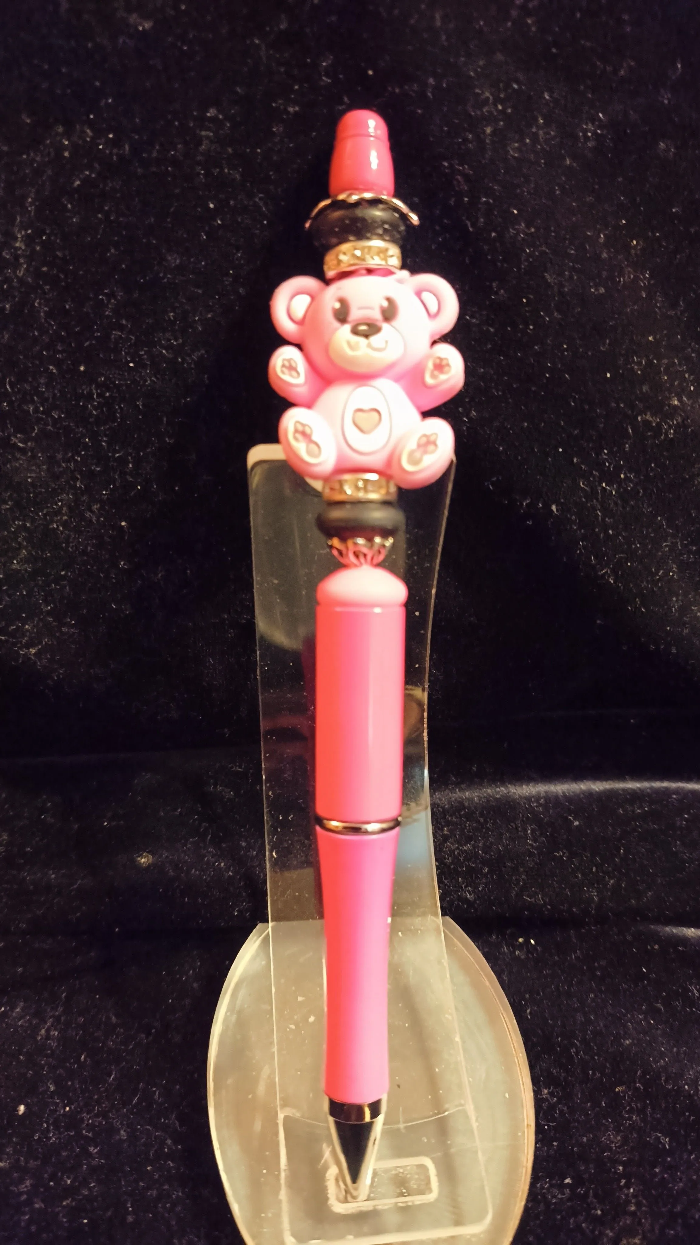 Product image for Beadable Pens - Pink Care Bear #307