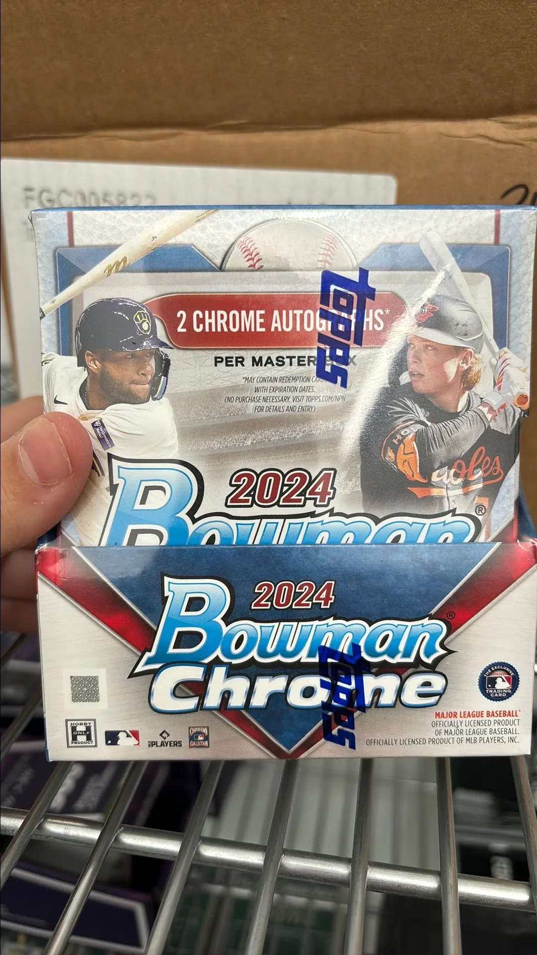 Product image for 2024 BOWMAN CHROME HOBBY BOX