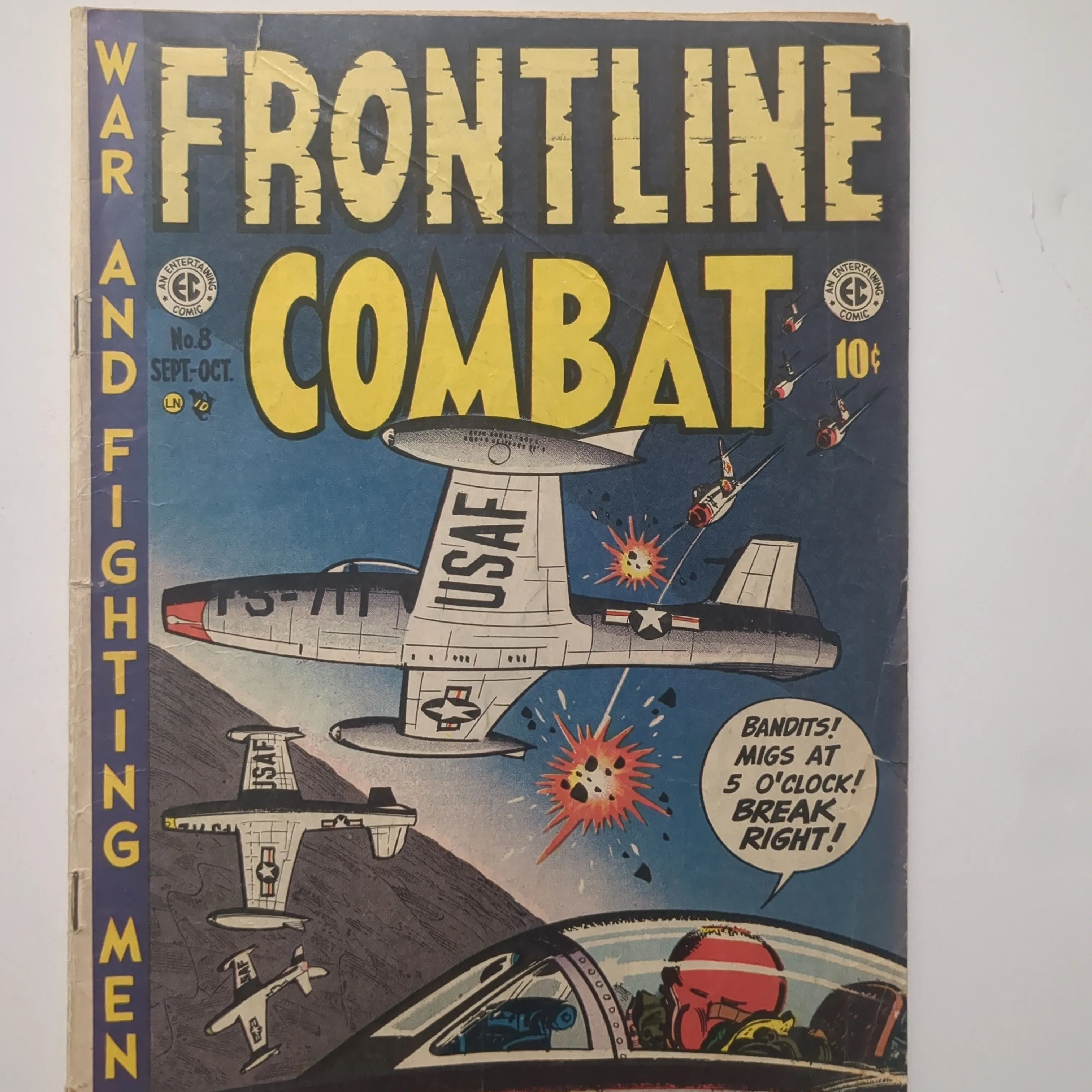 Product image for Frontline Combat #8 (Oct 1952, EC) Good+ 2.5