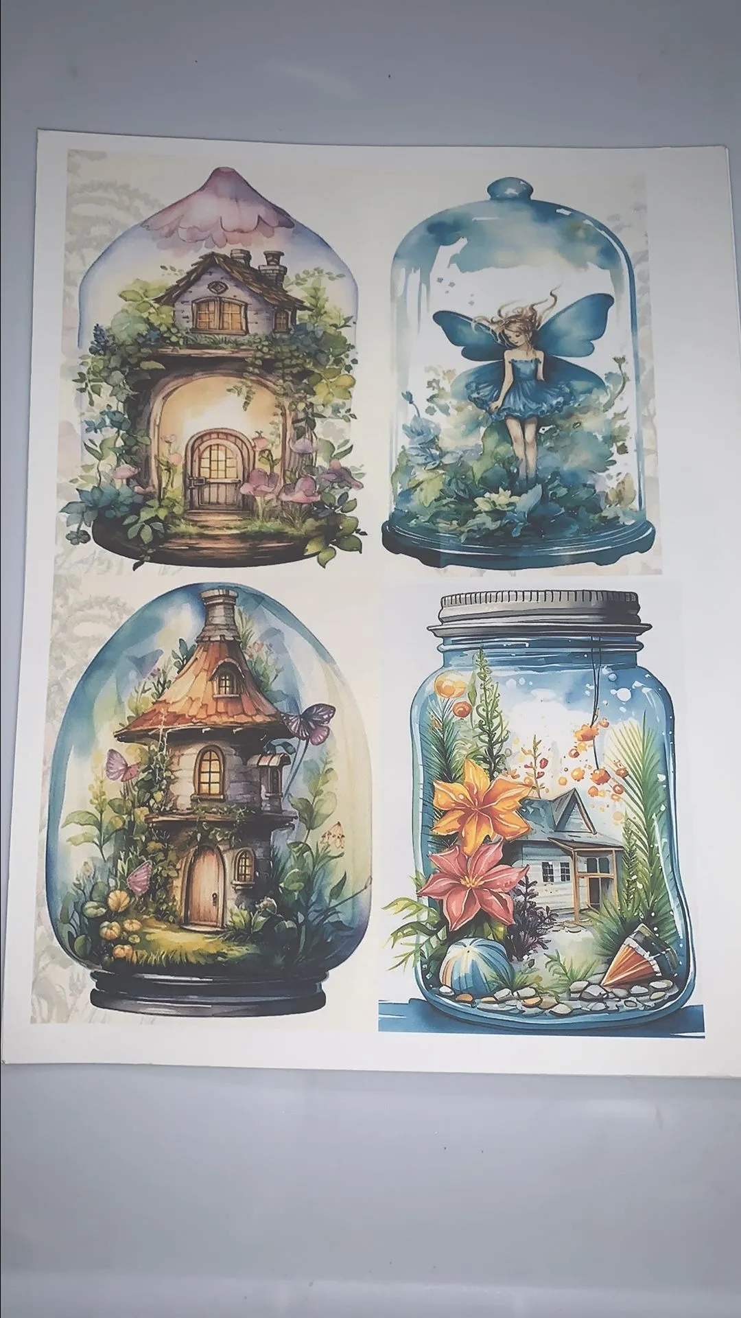 Product image for 00. Fairy and home Jar Printable #30