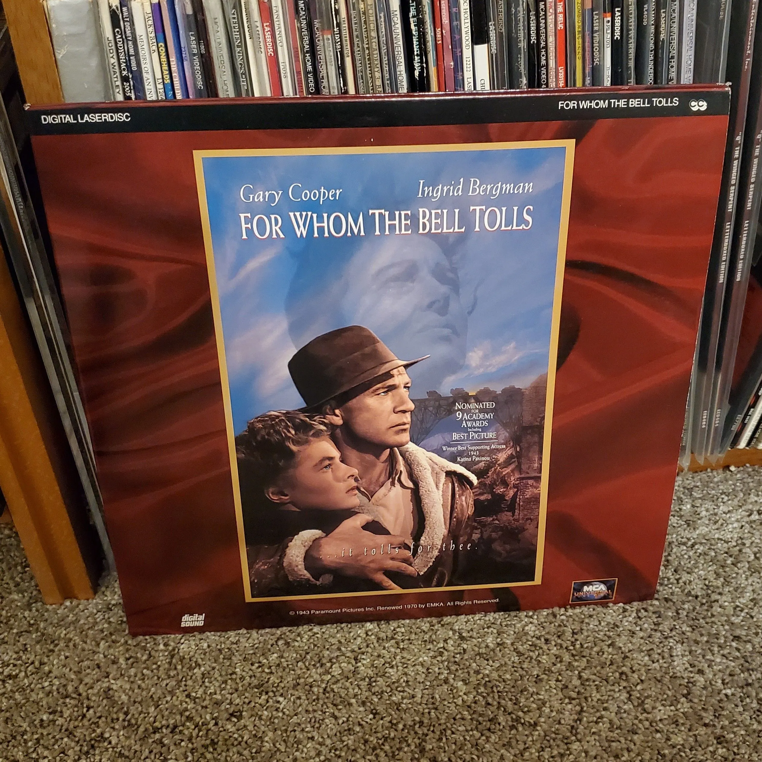 Product image for LASERDISC  - For Whom The Bell Tolls