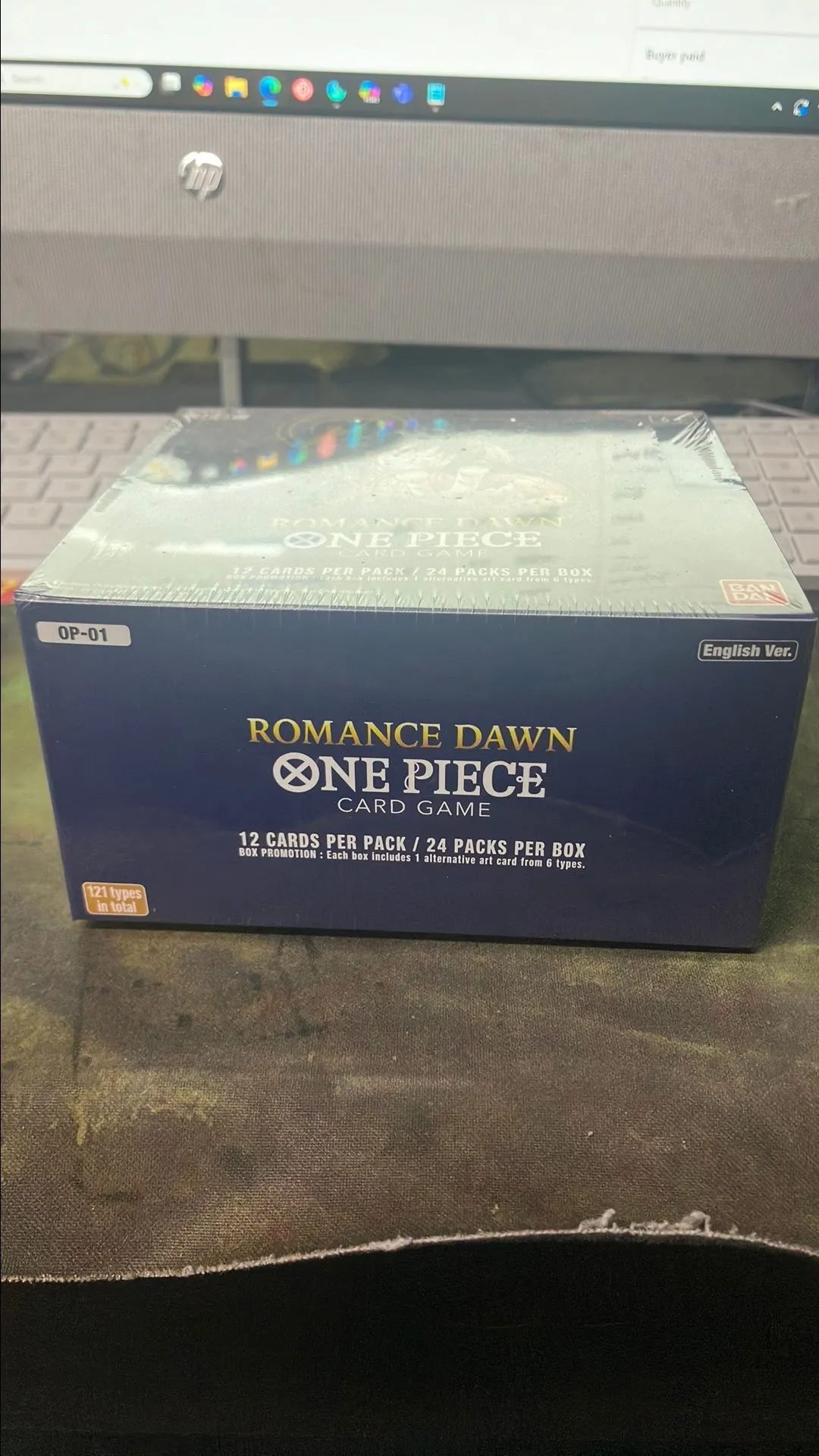 romance dawn booster box english One Piece OP1 OP-1 Romance Dawn - Booster Box (Wave 1 main image 0