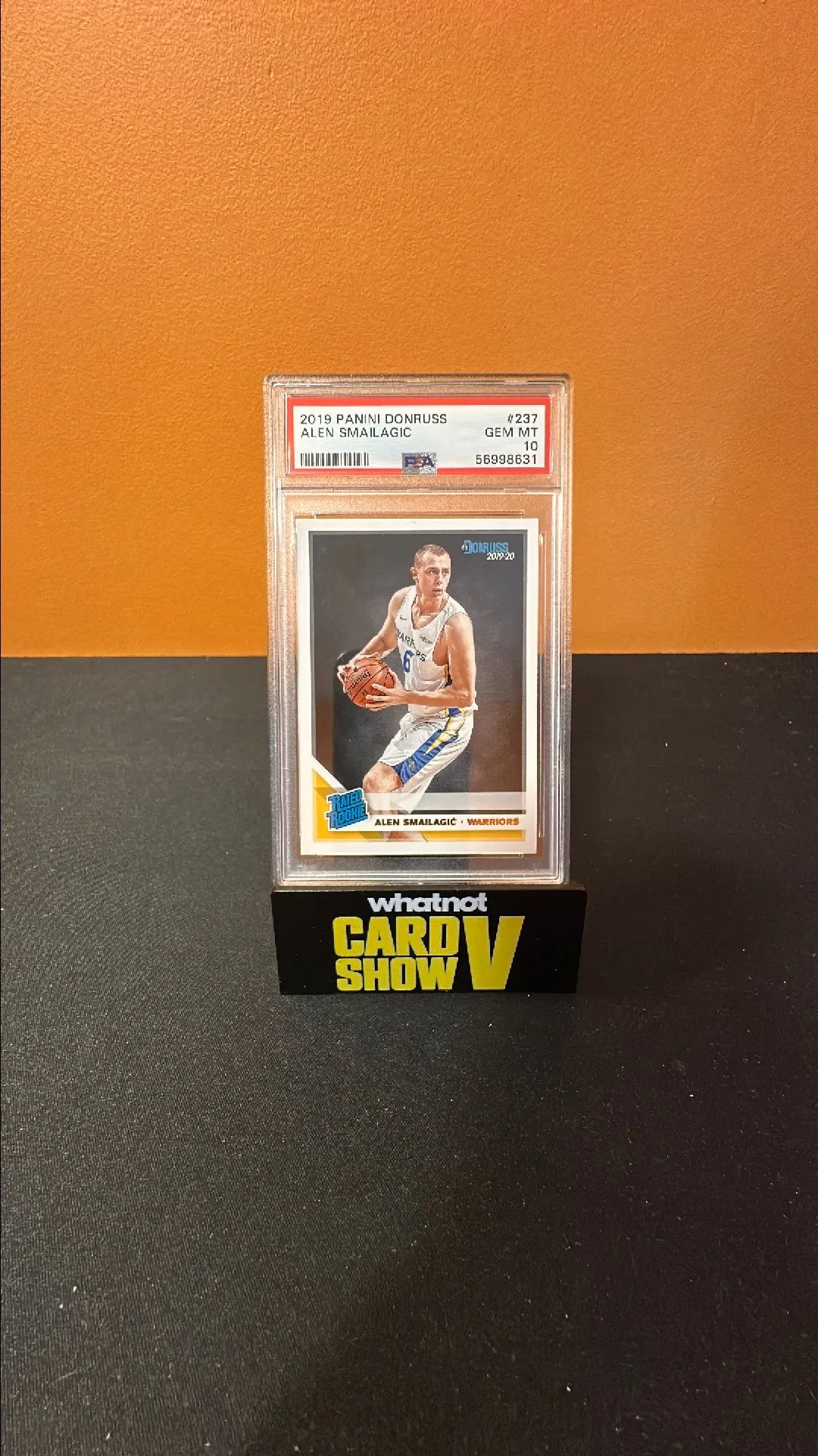 Product image for 2019-20 Panini Donruss Rated Rookie Alen Smailagic #237 PSA 10 GEM MT