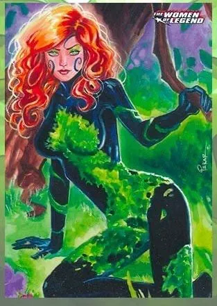 Product image for Poison Ivy trading card art 2013