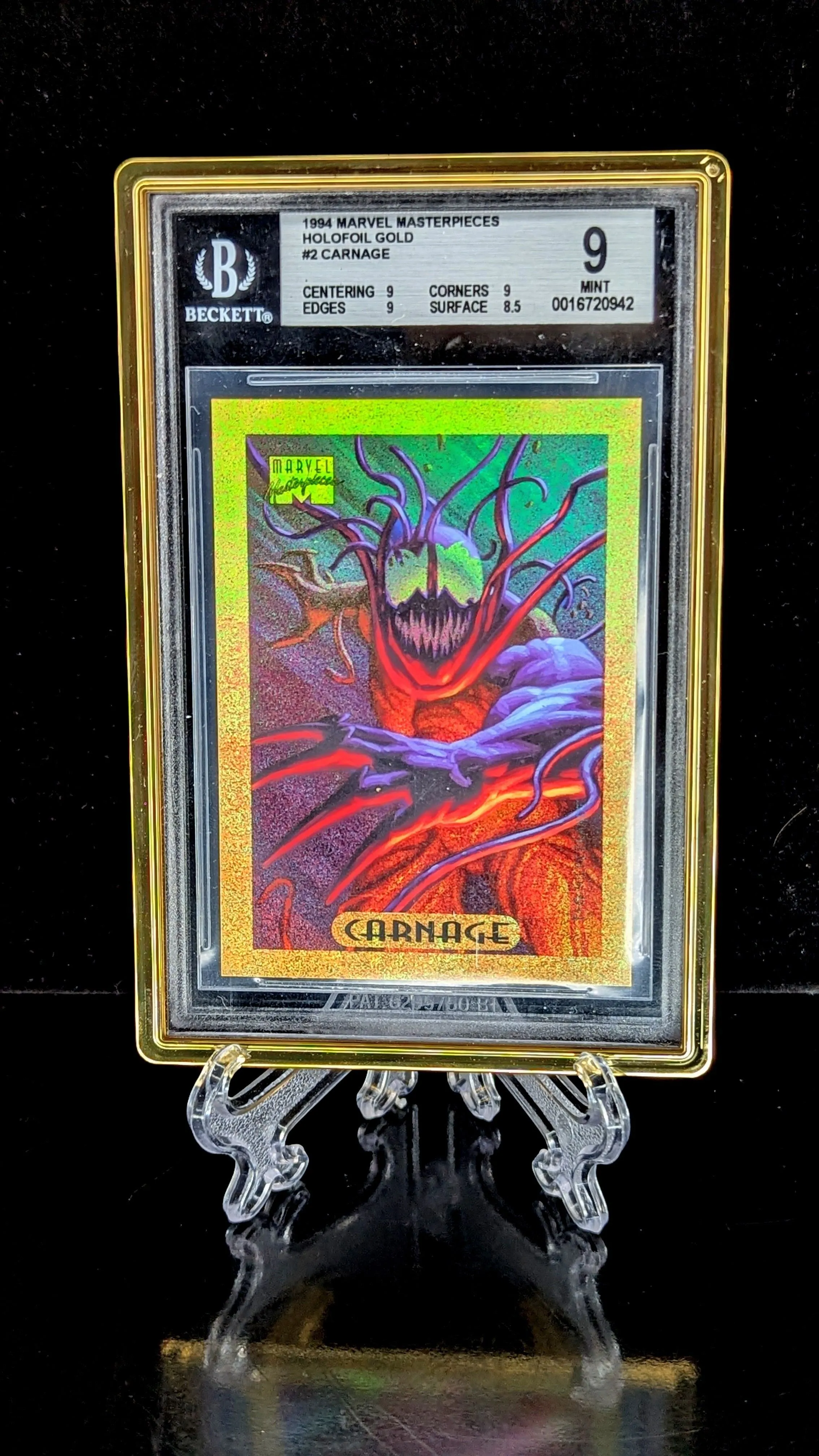 Product image for Carnage - '94 MM Gold holofoil