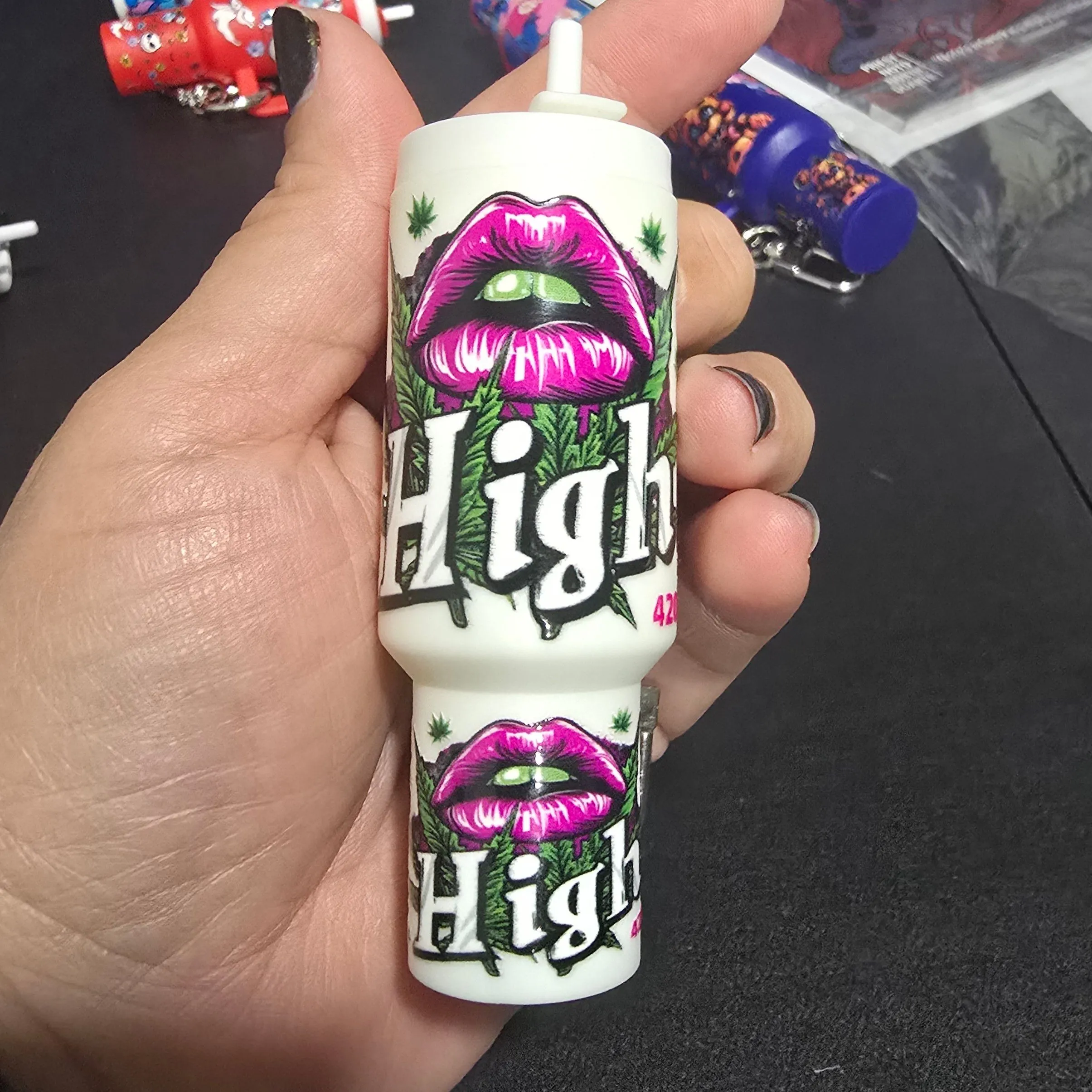 Product image for 420 Keychain tumbler 