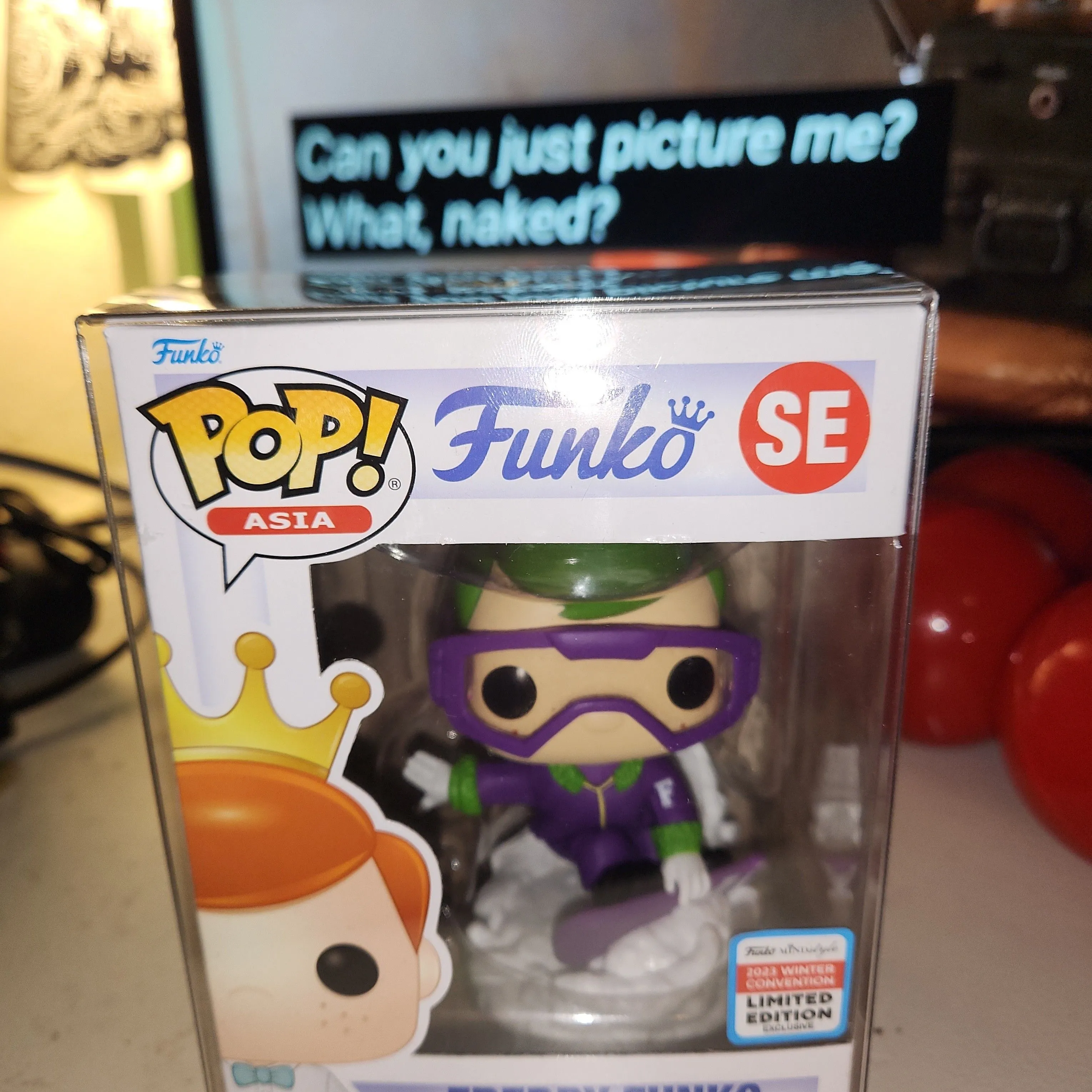 Product image for Funko Pop! Freddy Funko Pop! Asia Winter Con Exclusive