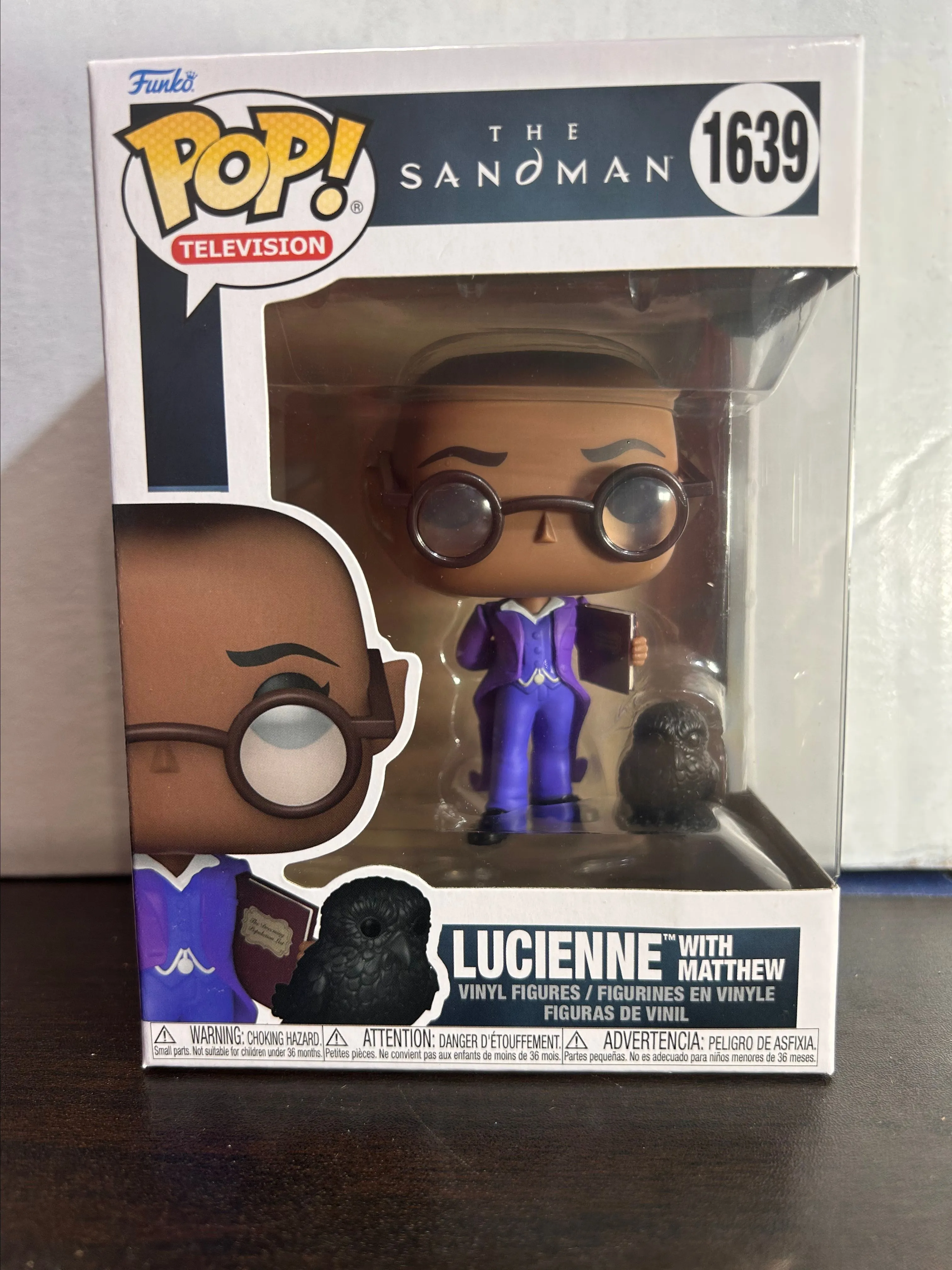 Product image for Lucienne with Matthew The Sandman Television Funko Pop 1639 With Protector