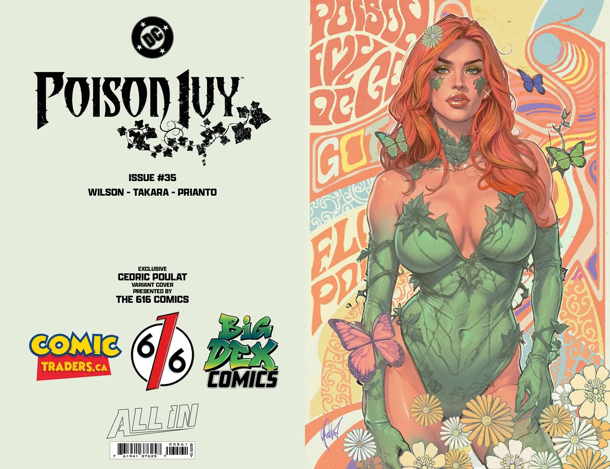 Product image for POISON IVY #35 CEDRIC POULAT EXCLUSIVE VIRGIN VARIANT