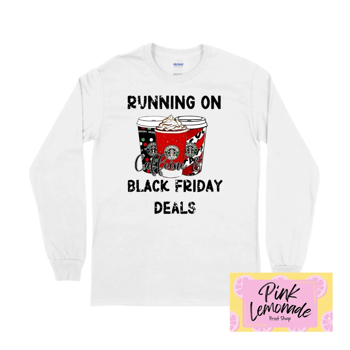 Product image for Black Friday Deals (White Long Sleeve)