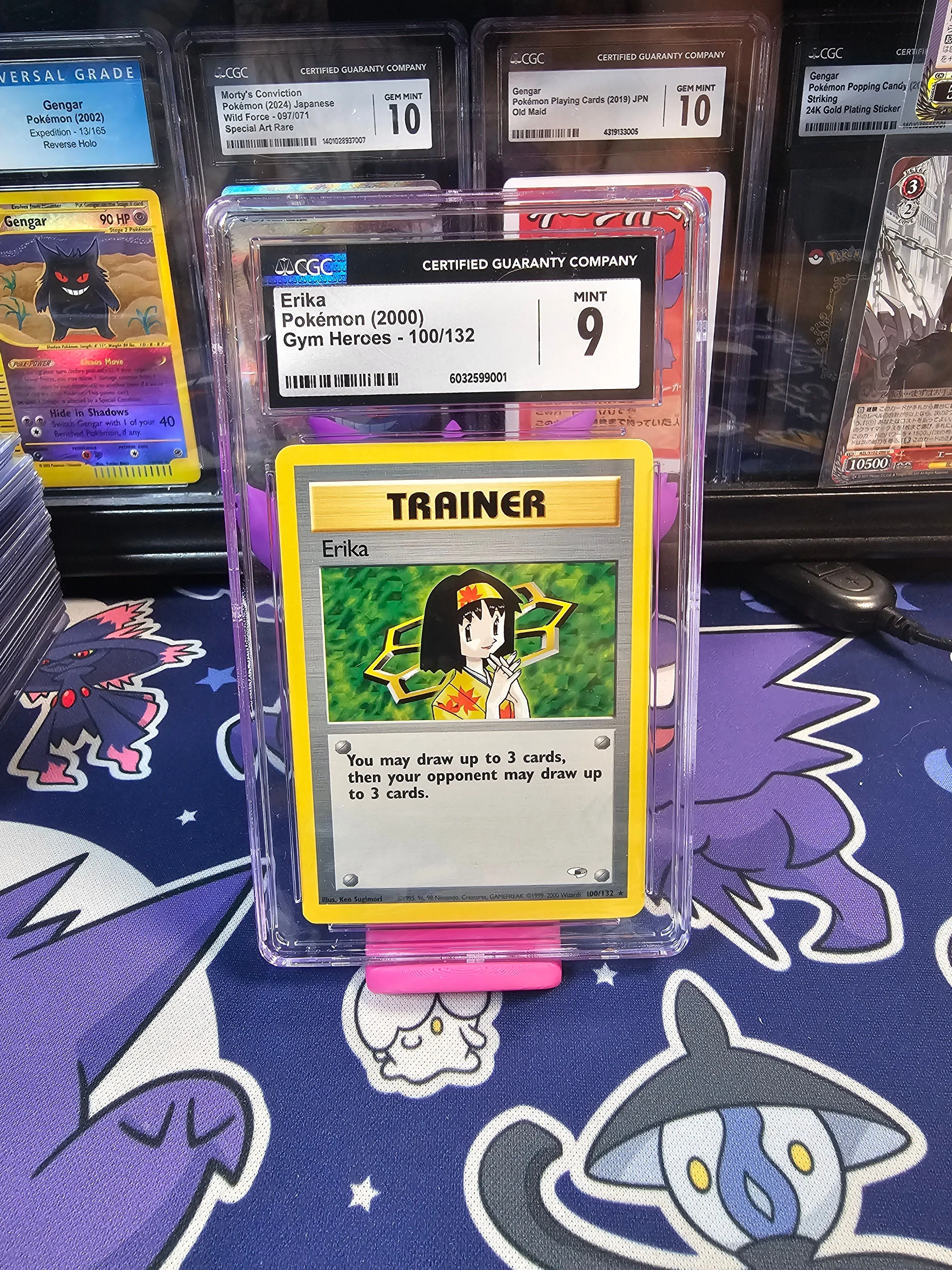 Product image for 3. Erika Non Holo CGC 9