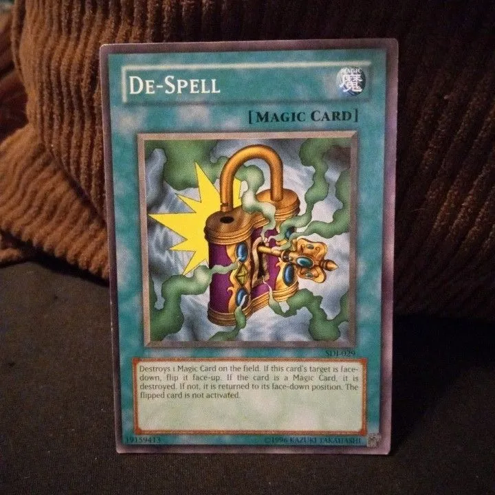 Lot of 5 Vintage 1996 Yu-Gi-Oh Magic Cards Monster Reborn & De-Spell  Unlimited Edition  Whatnot: Shop, Sell, Connect