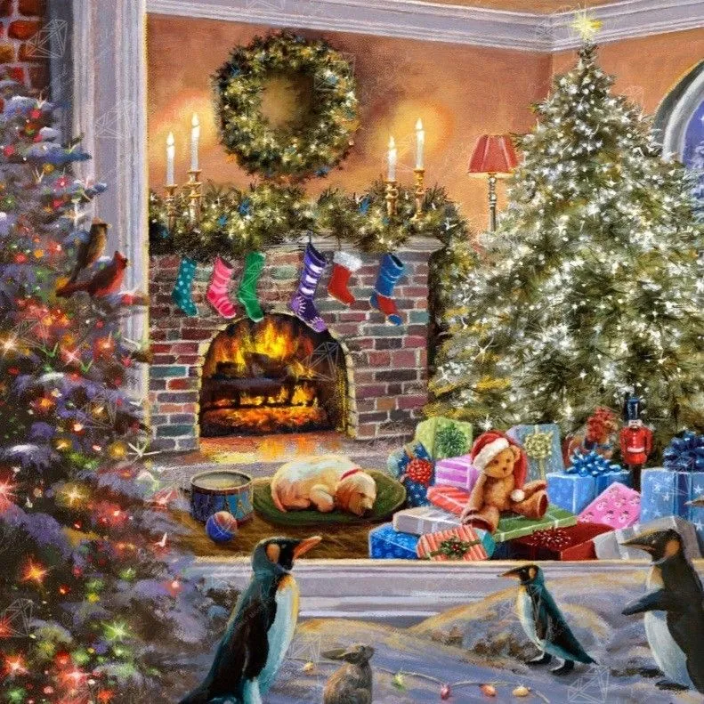 Product image for Diamond art club magical view to Christmas
