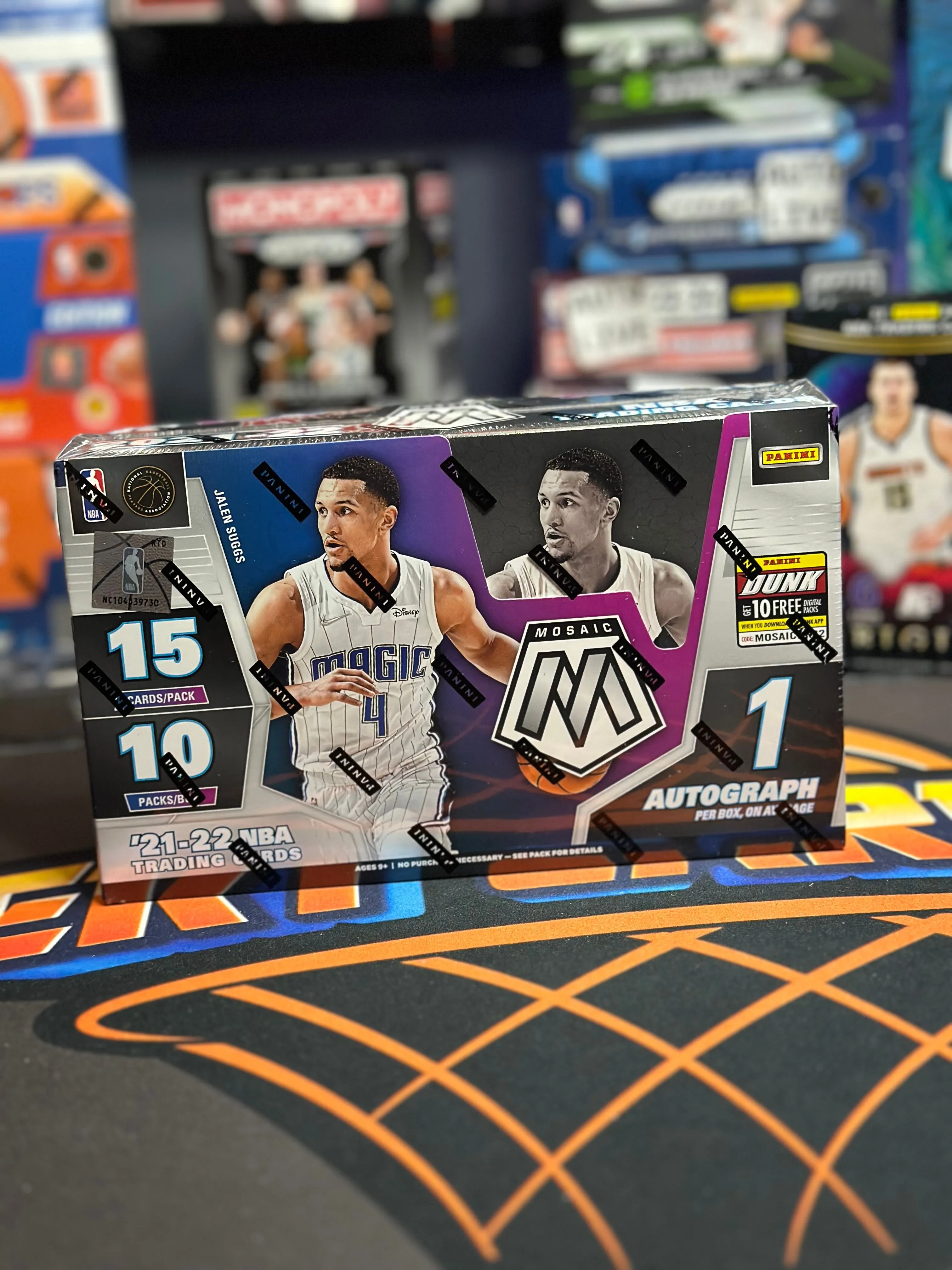 Product image for 1 2021-22 Mosaic Basketball Hobby Box