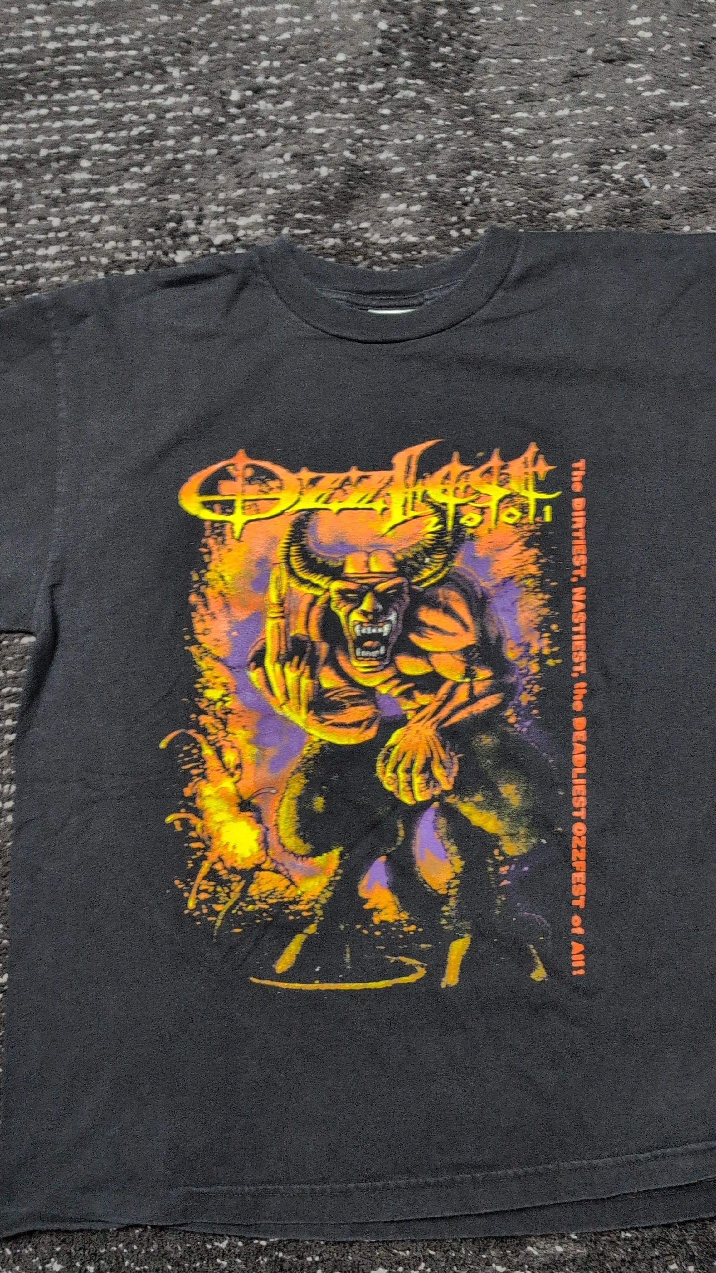 Product image for 2001 Ozzfest Metal Festival Tour Shirt XL