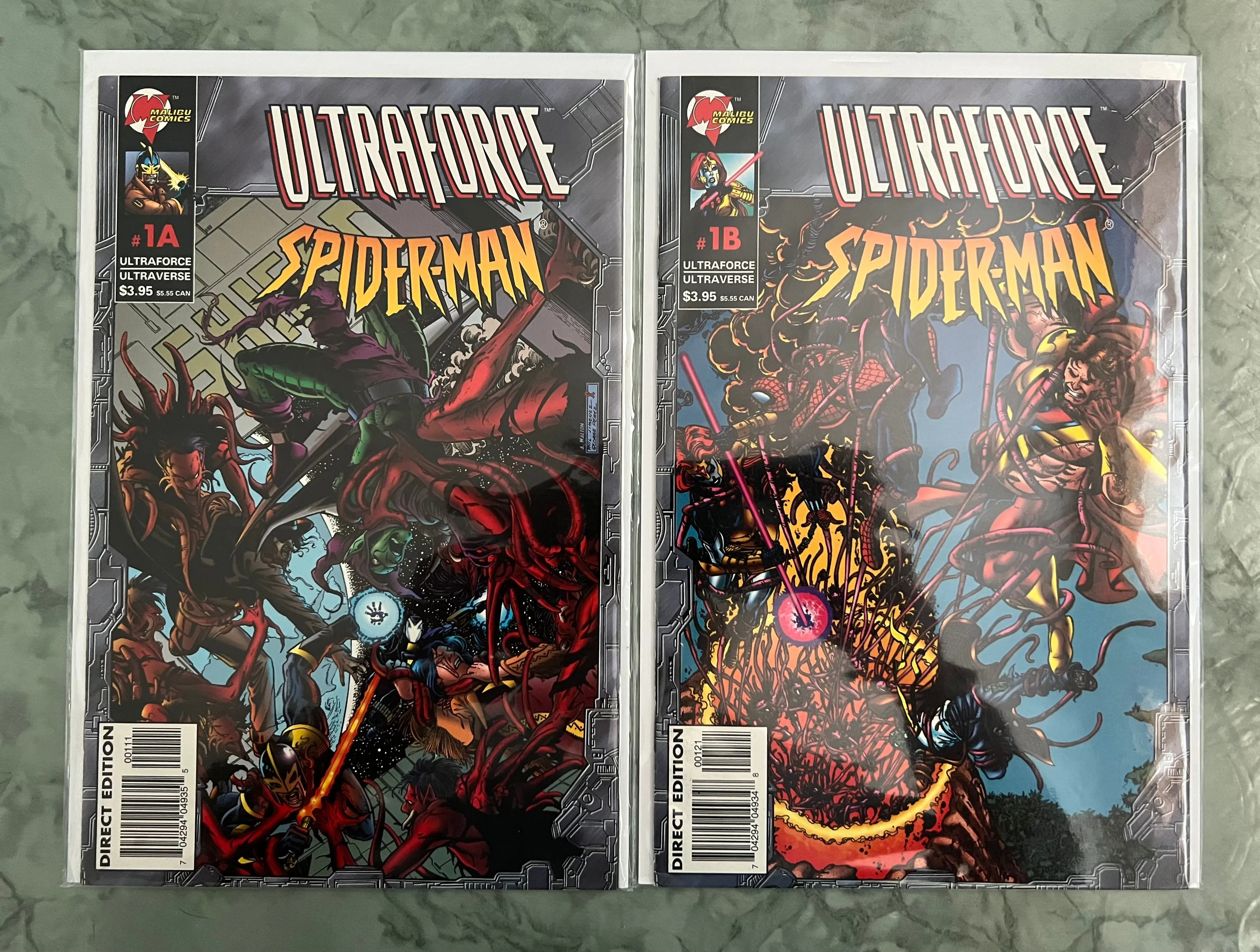 Product image for ULTRAFORCE SPIDER-MAN 1 COVERS A & B