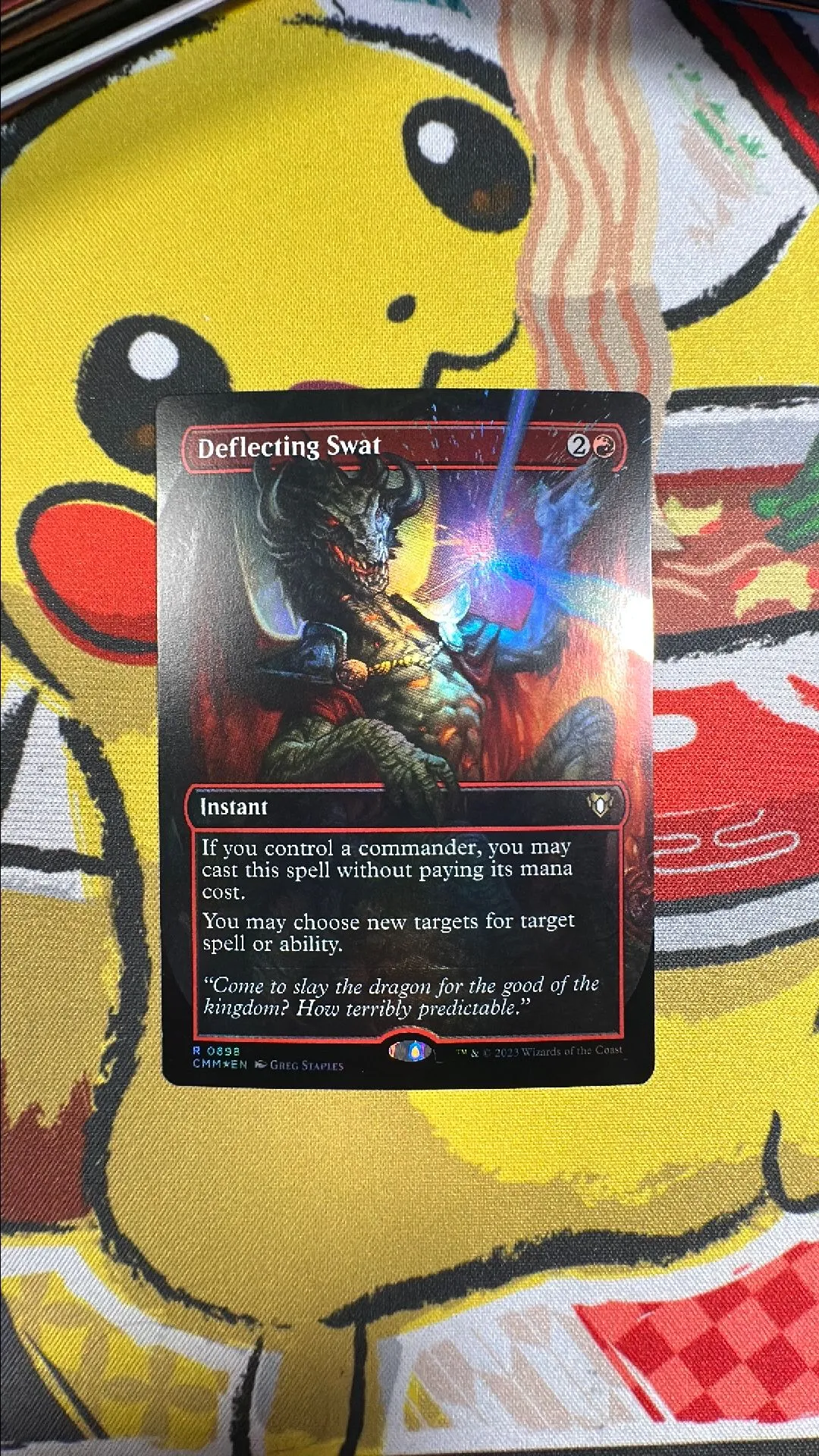 Product image for Deflecting Swat (Borderless Foil)