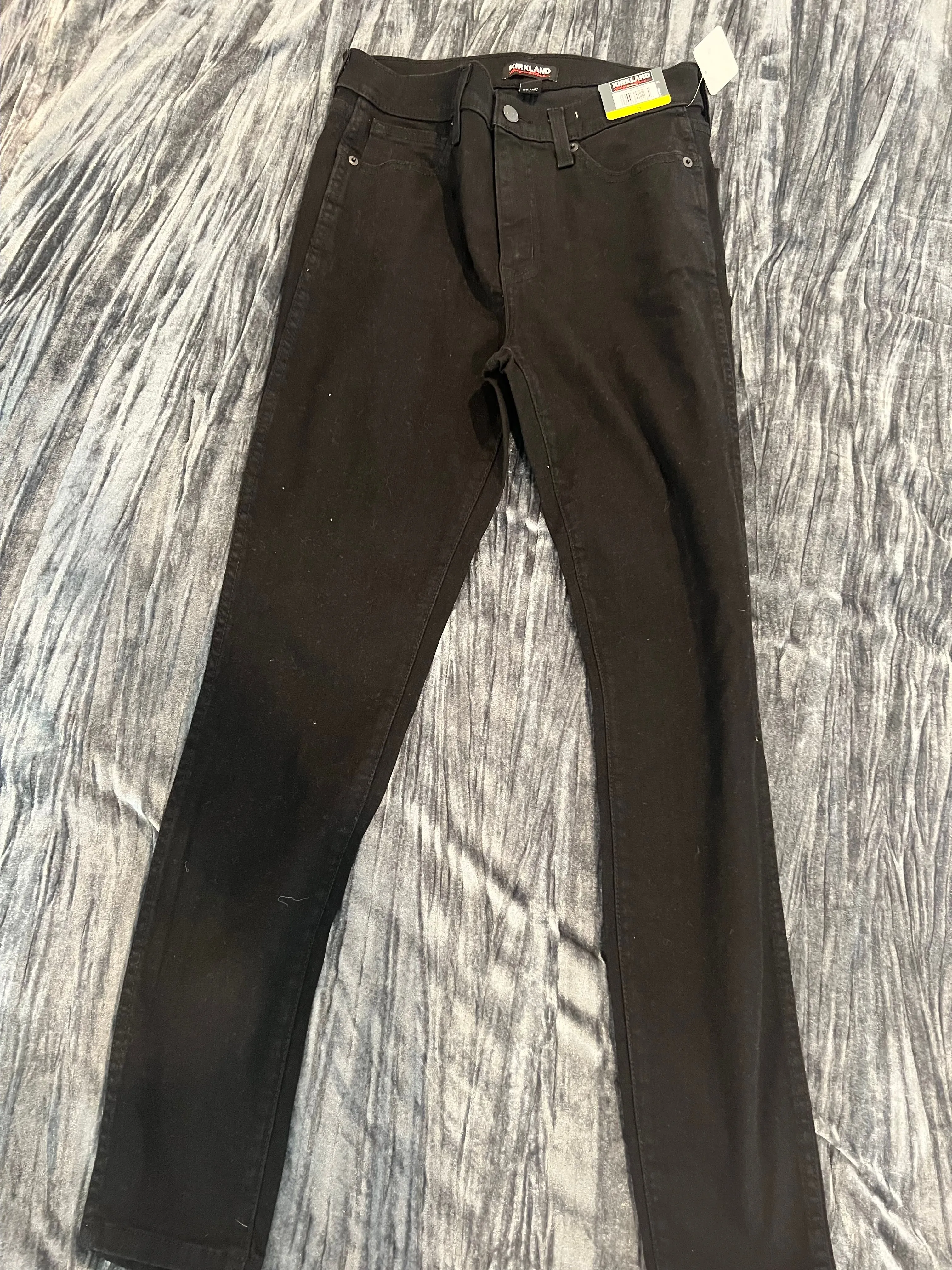 Product image for Black Skinny Jeans Size 6 By Kirkland
