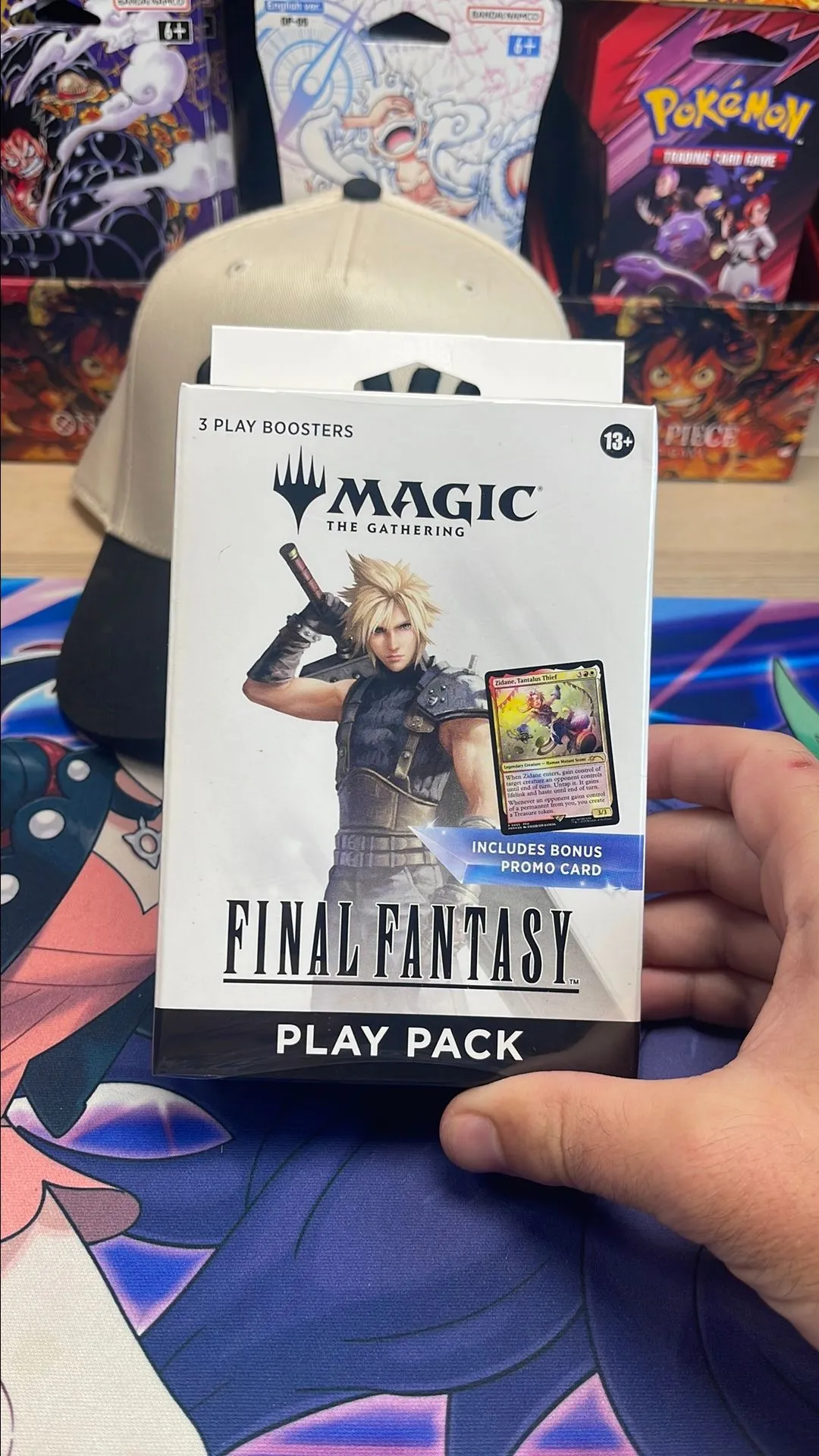 Product image for Magic The Gathering Final Fantasy Play Pack with Promo