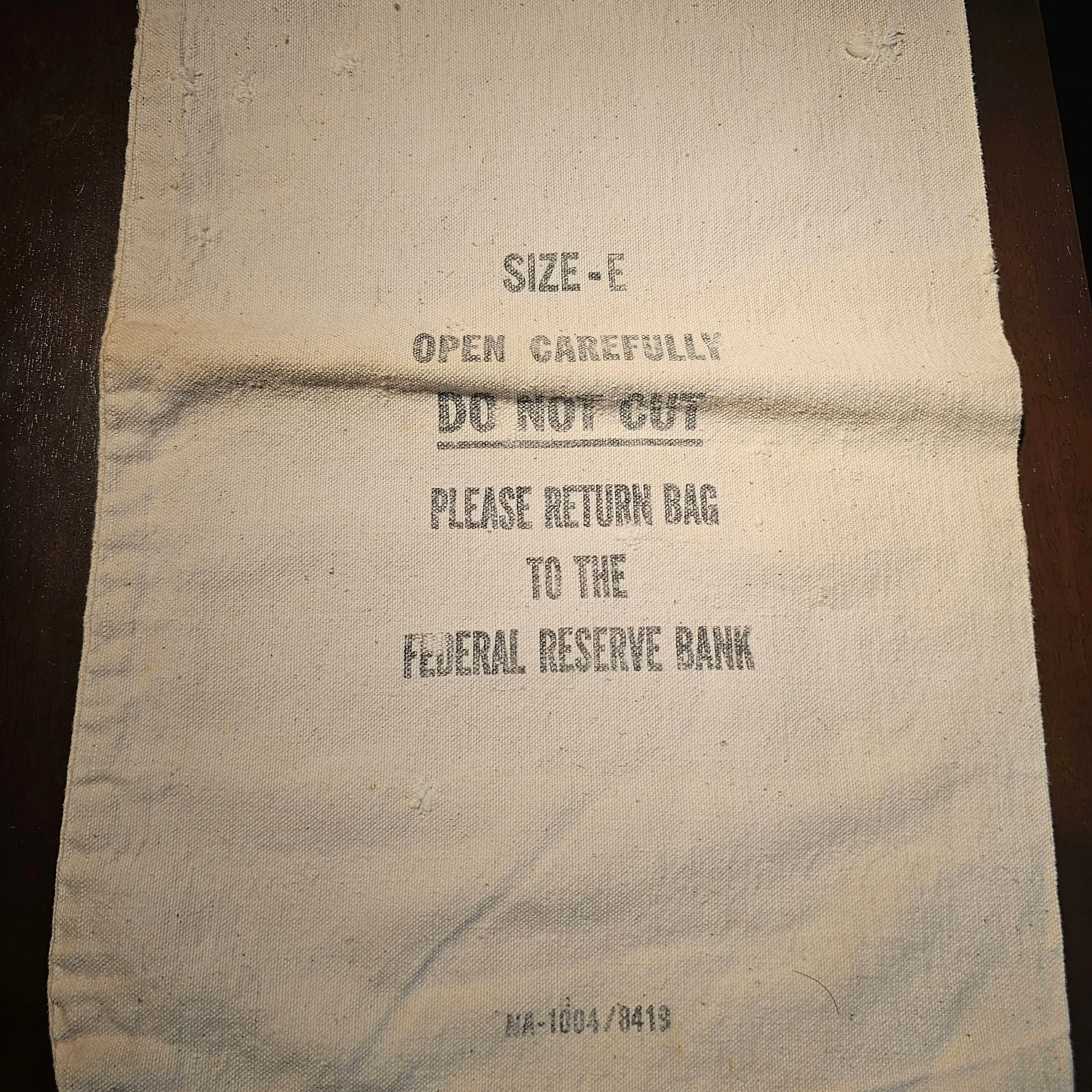 Product image for Federal reserve bank bag