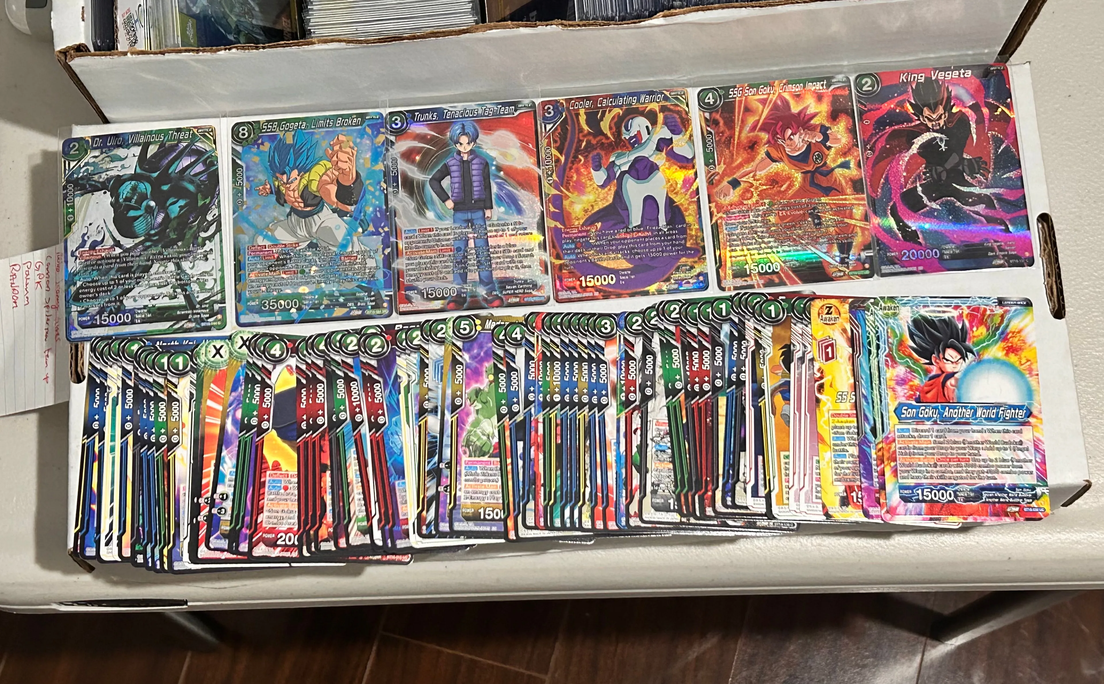 Product image for Dragon Ball Z lot