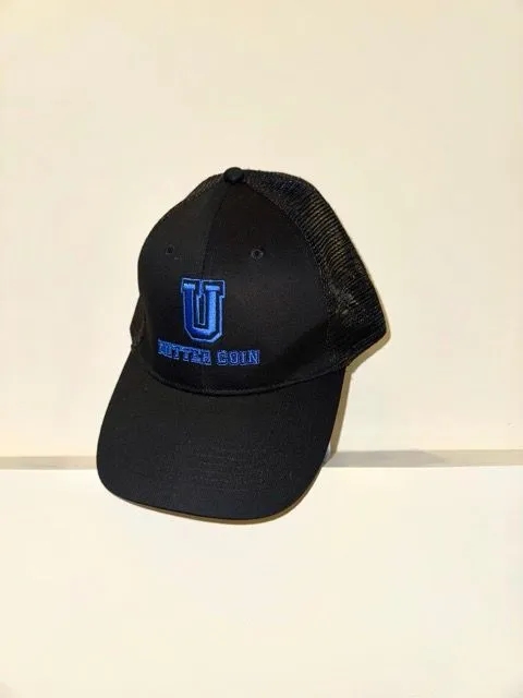Product image for Black & Blue Witter Coin U Hat