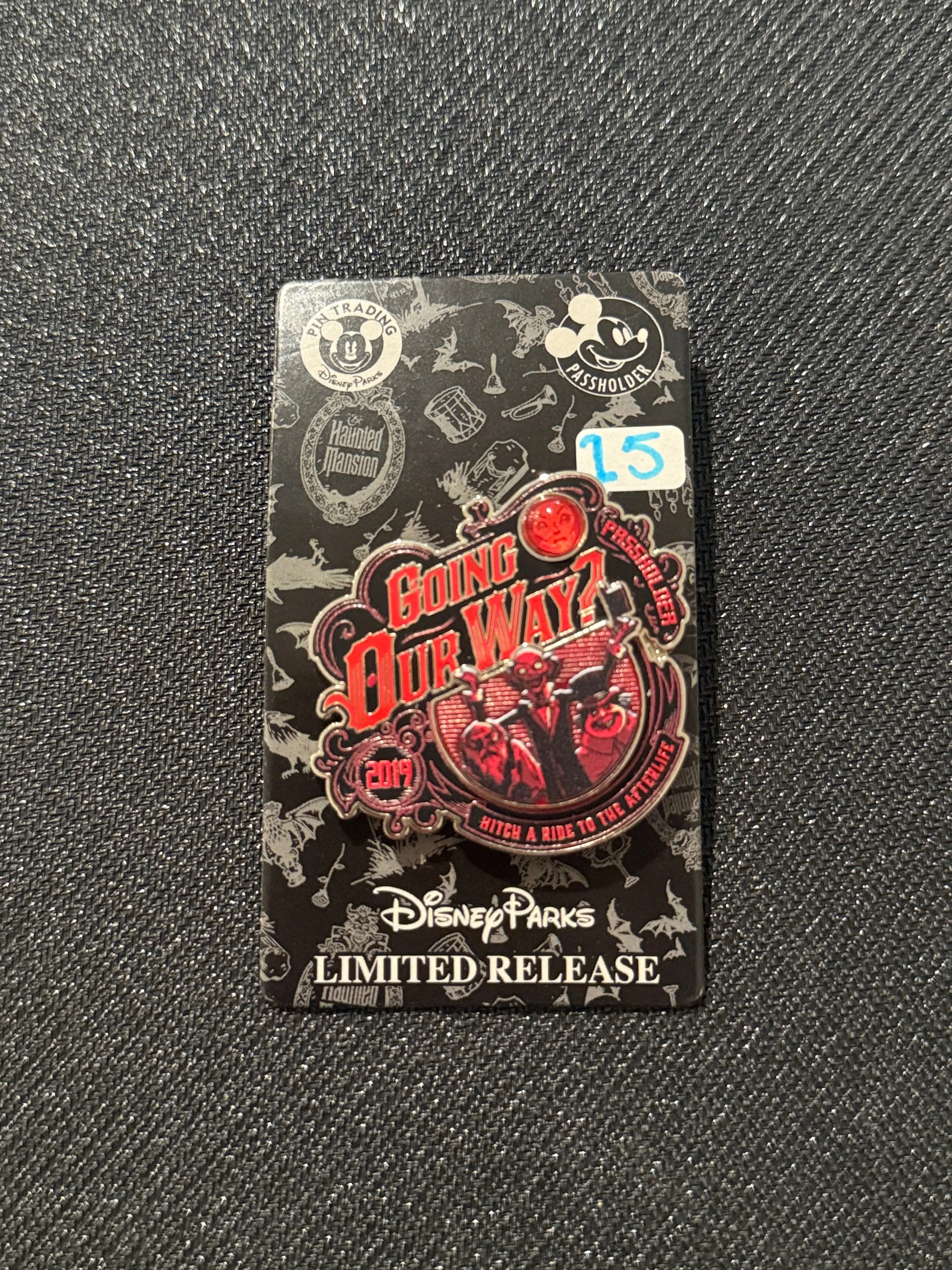Product image for Haunted Mansion Ghosts Pin (A4)