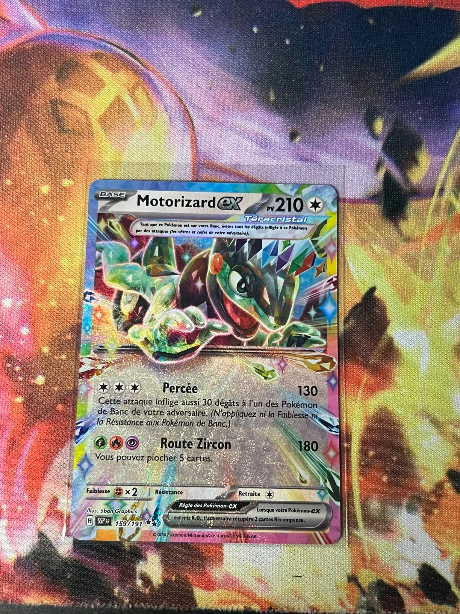Product image for Motorizard ex (SSP 159) Étincelles Déferlantes -