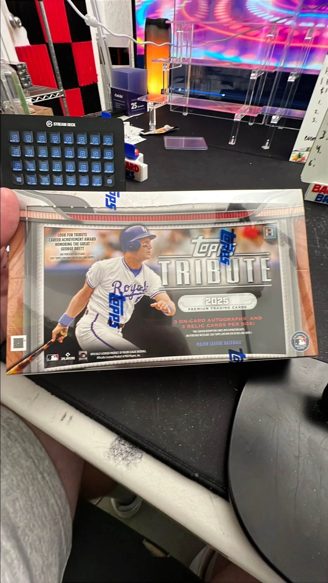 Product image for 1 box 2025 Topps Tribute