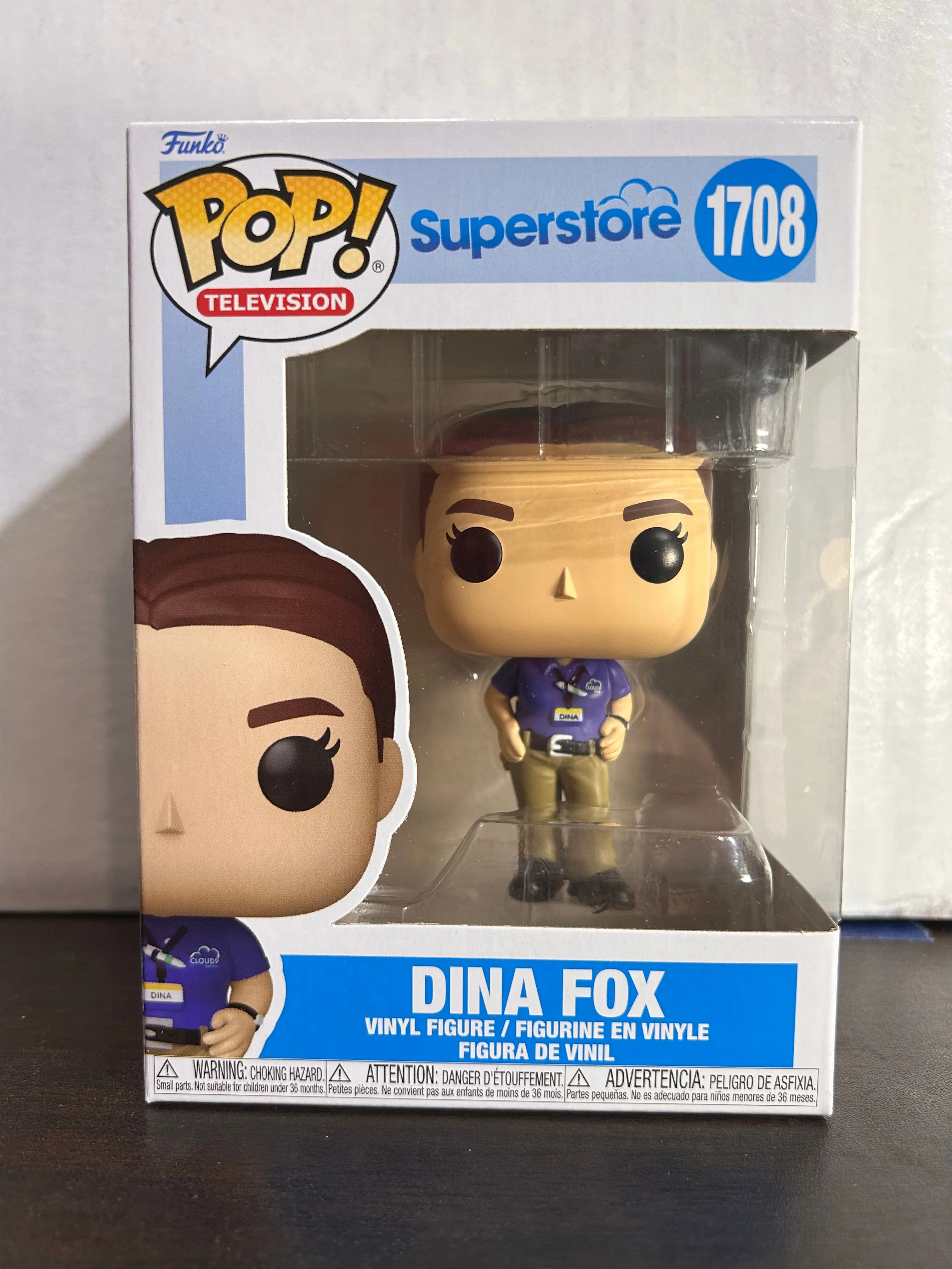 Product image for Dina Fox Superstore Television Funko Pop 1708 With Protector