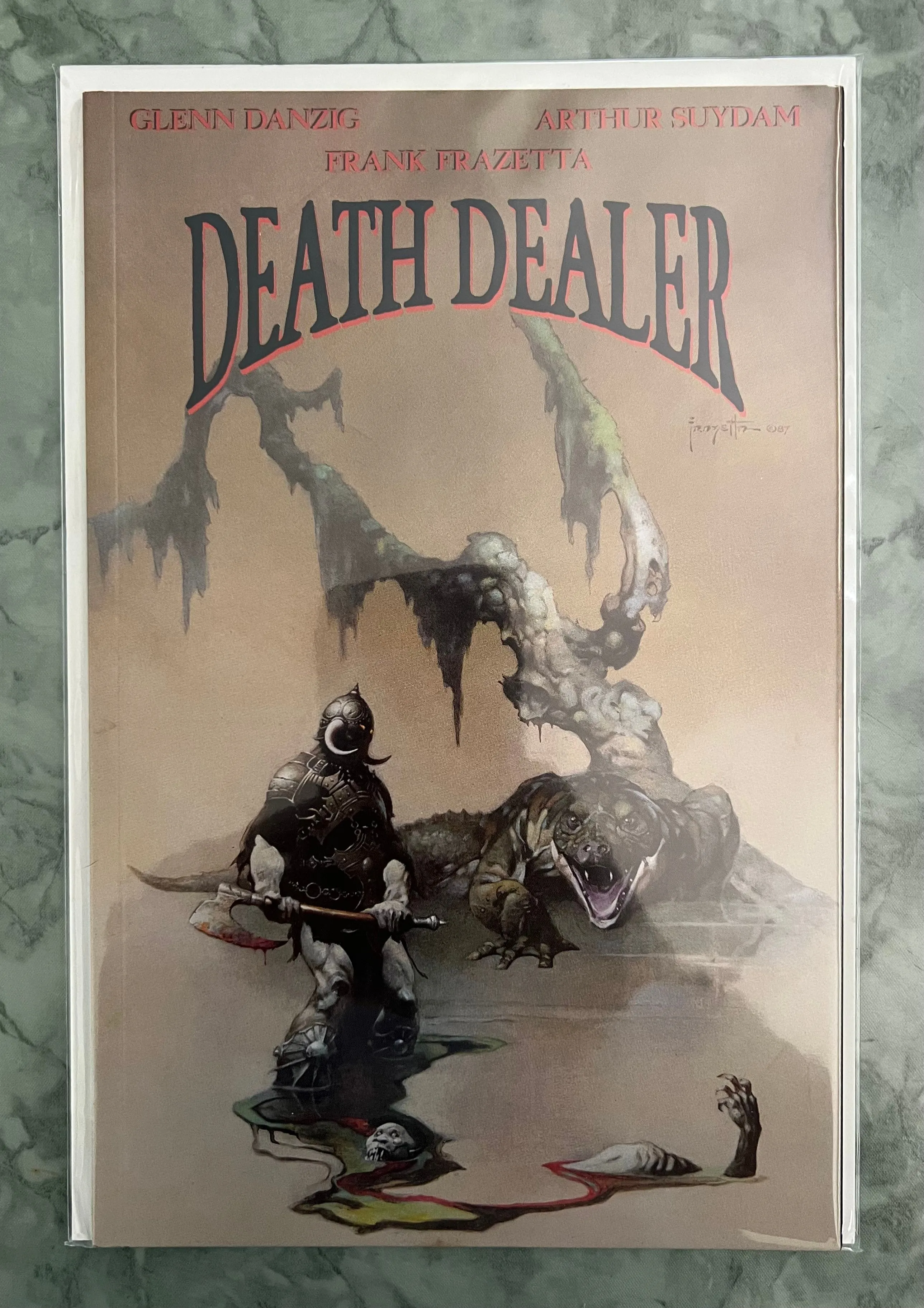 Product image for DEATH DEALER 4 FRANK FRAZETTA 2007