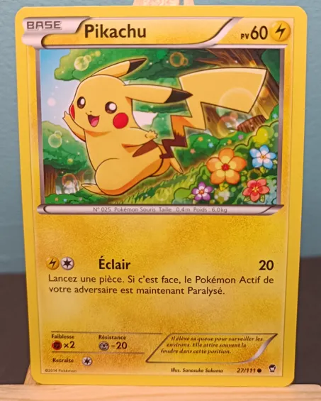 Product image for FR - 4 - Pikachu Poing Furieux