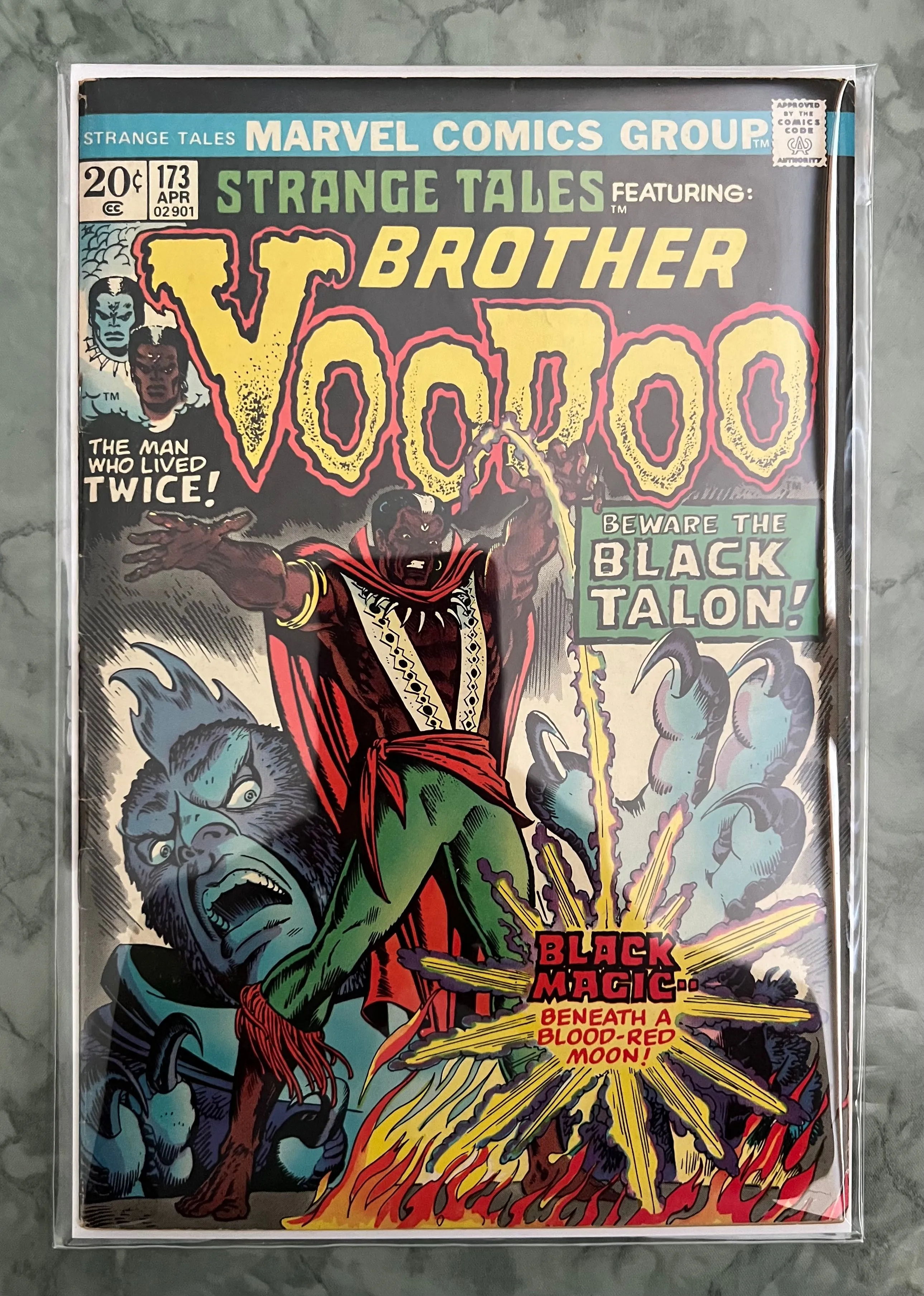 Product image for STRANGE TALES 173 BROTHER VOODOO 1974