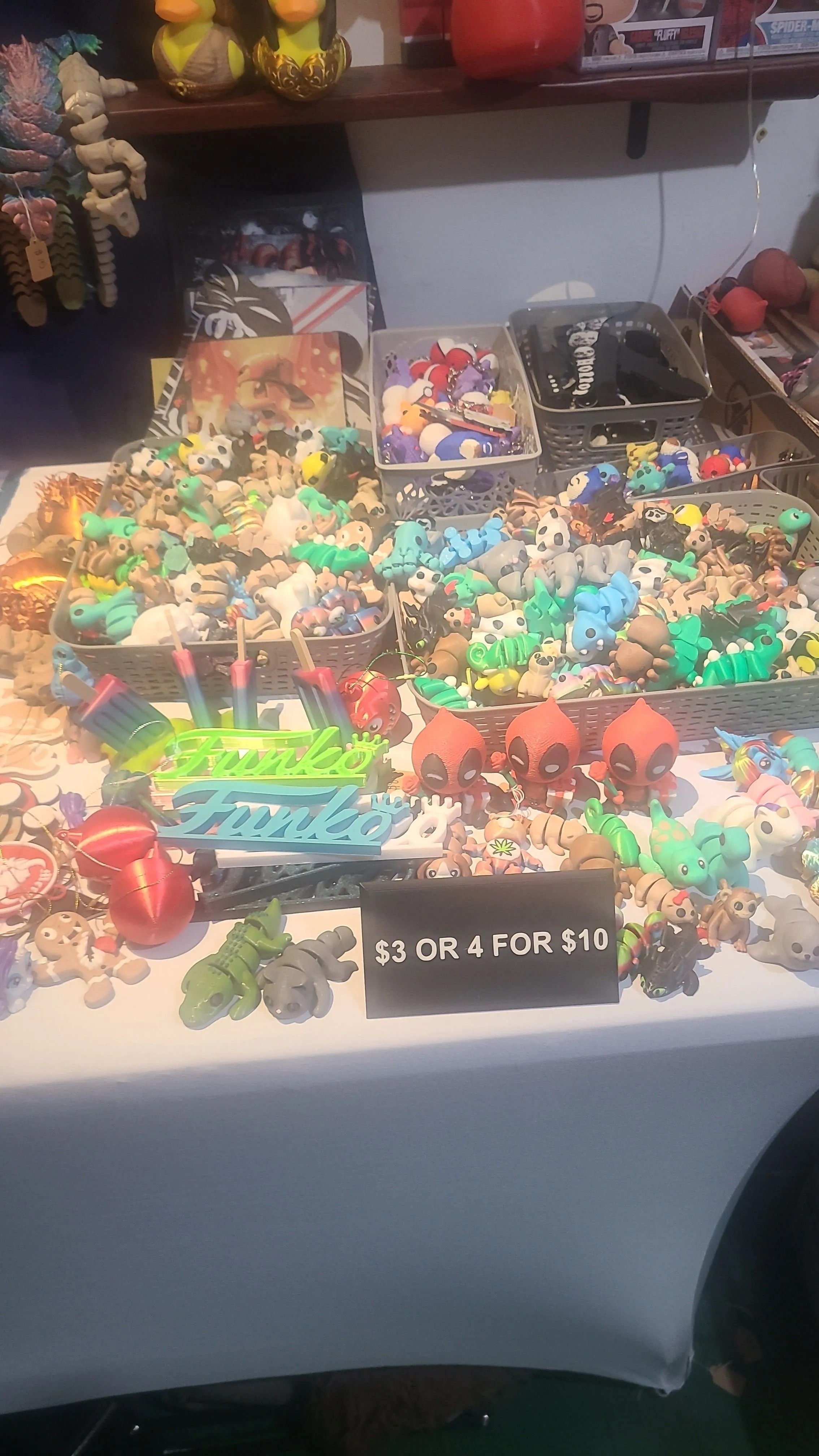 Product image for 4 for $10 table