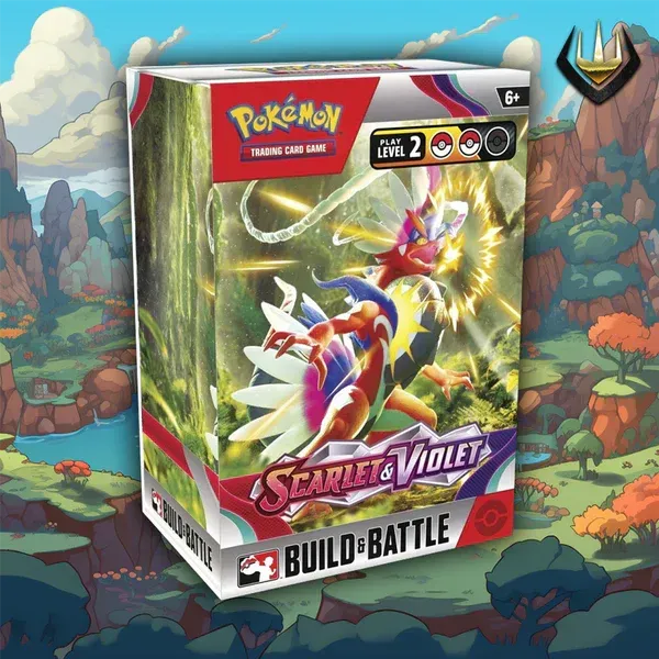 Product image for Scarlet & Violet Pokémon Build & Battle Box