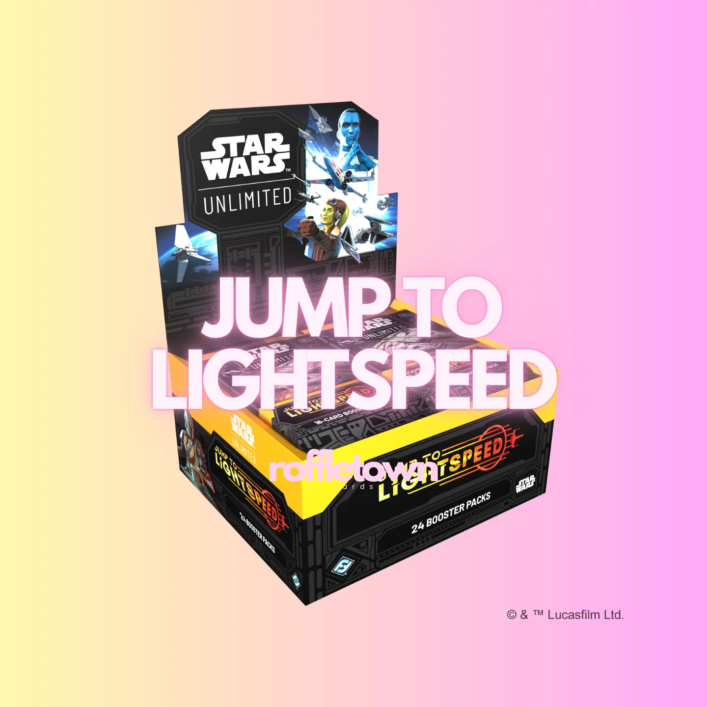 SWU Jump to Lightspeed Weekly Play Pack  Whatnot: Shop, Sell, Connect