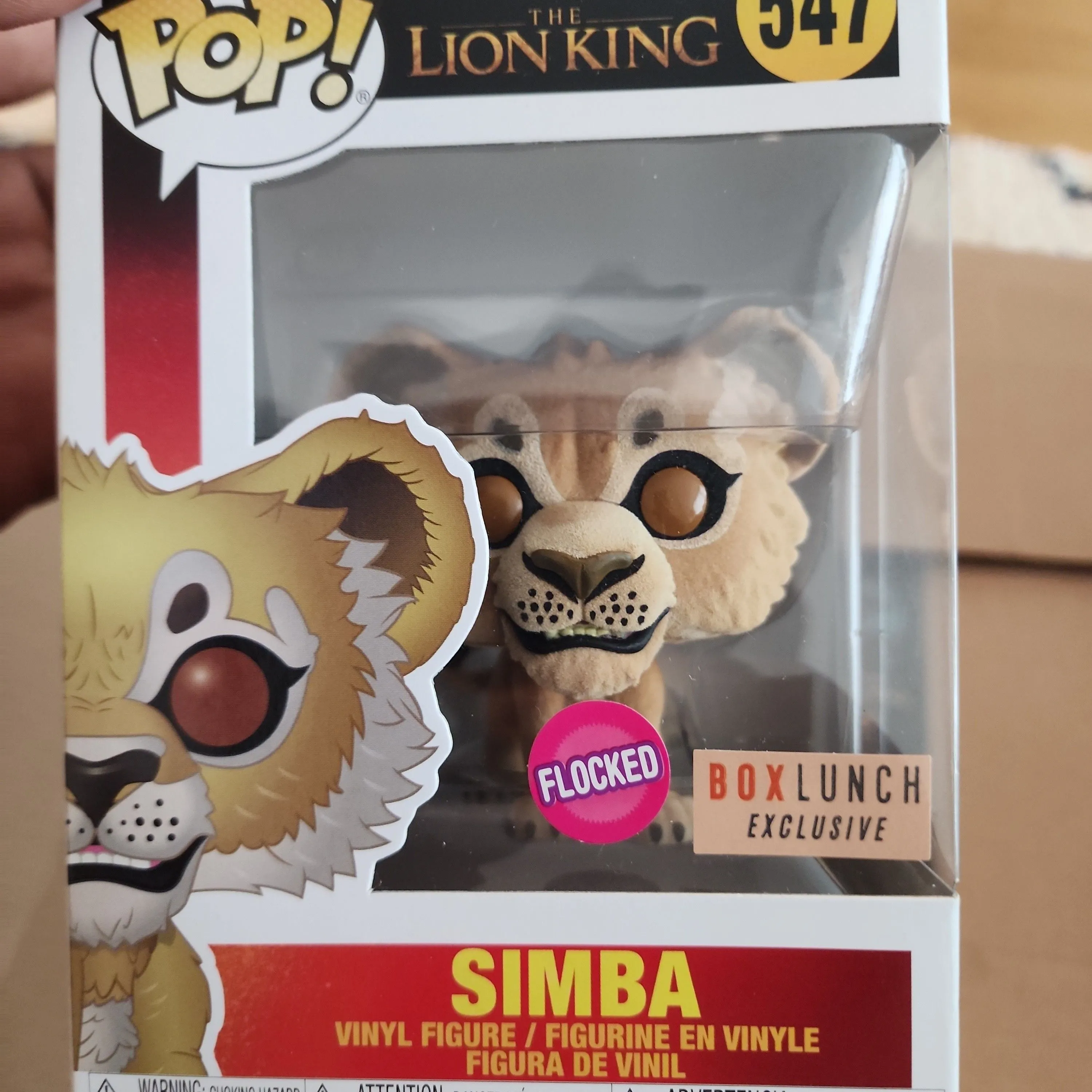 Product image for Simba (Live Action) (Flocked)