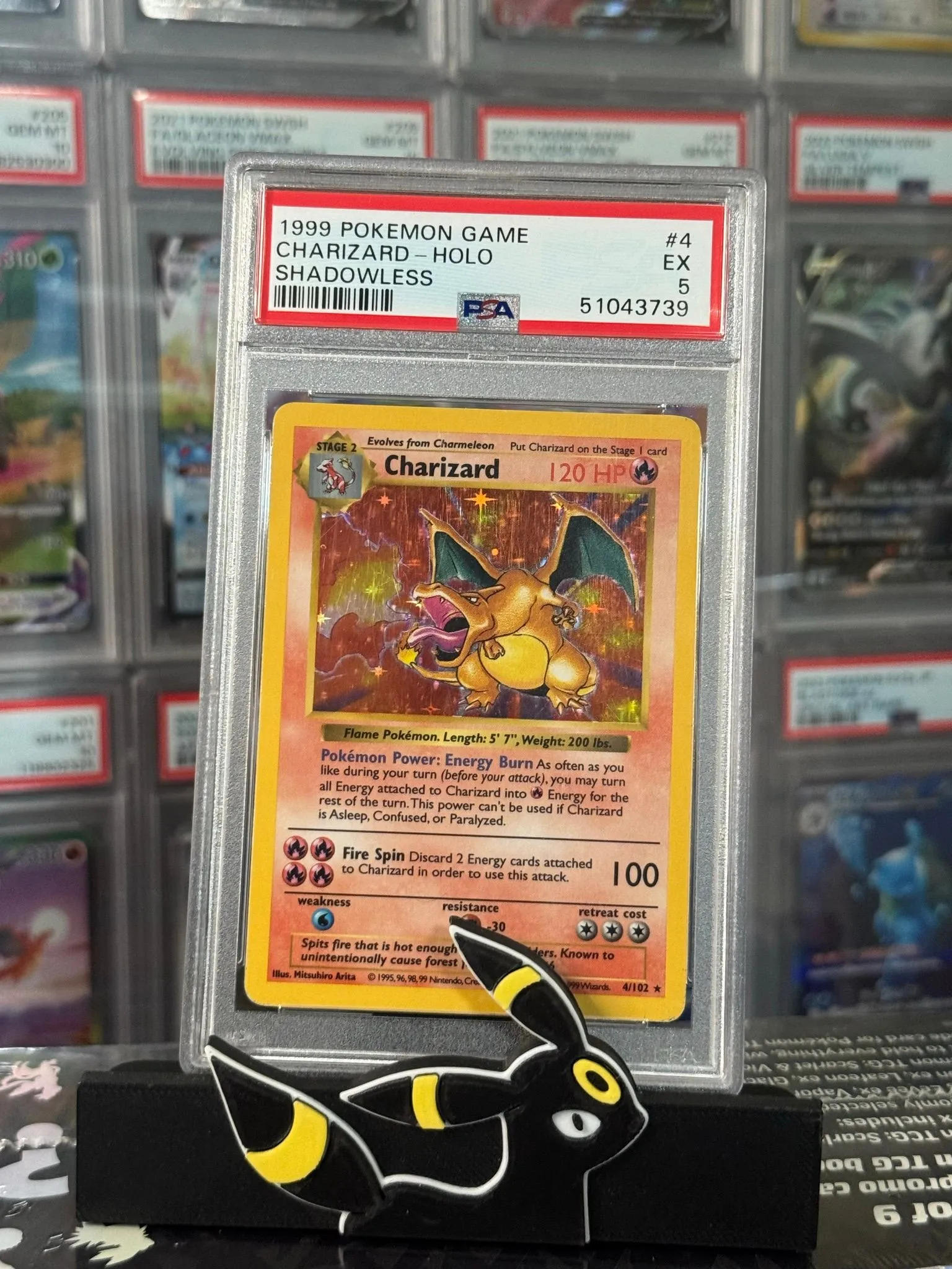 1. SLAB - PSA 5 Shadowless Base Set Charizard  Whatnot: Shop, Sell, Connect