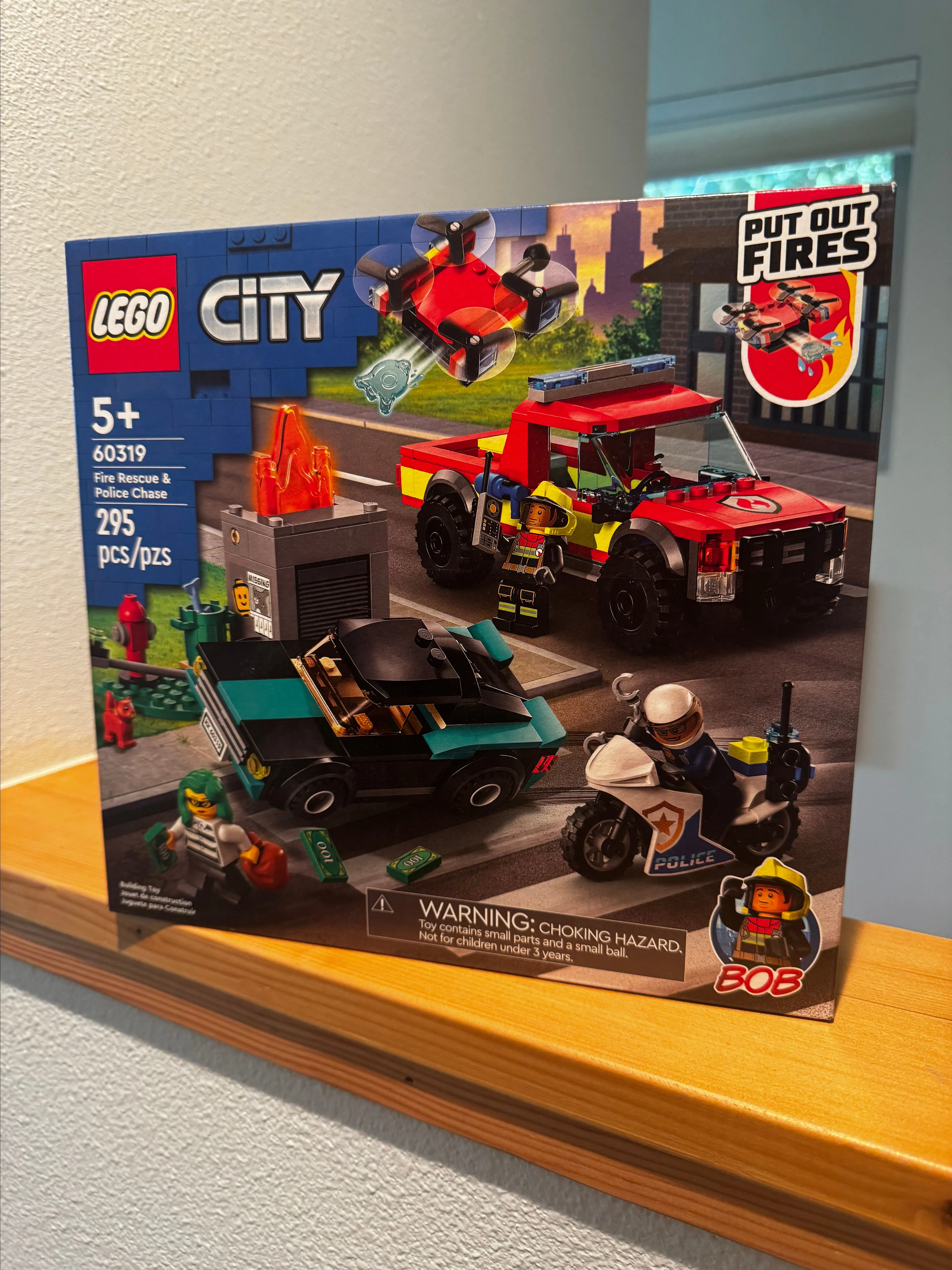Product image for LEGO 60319 City Fire Rescue & Police Chase 