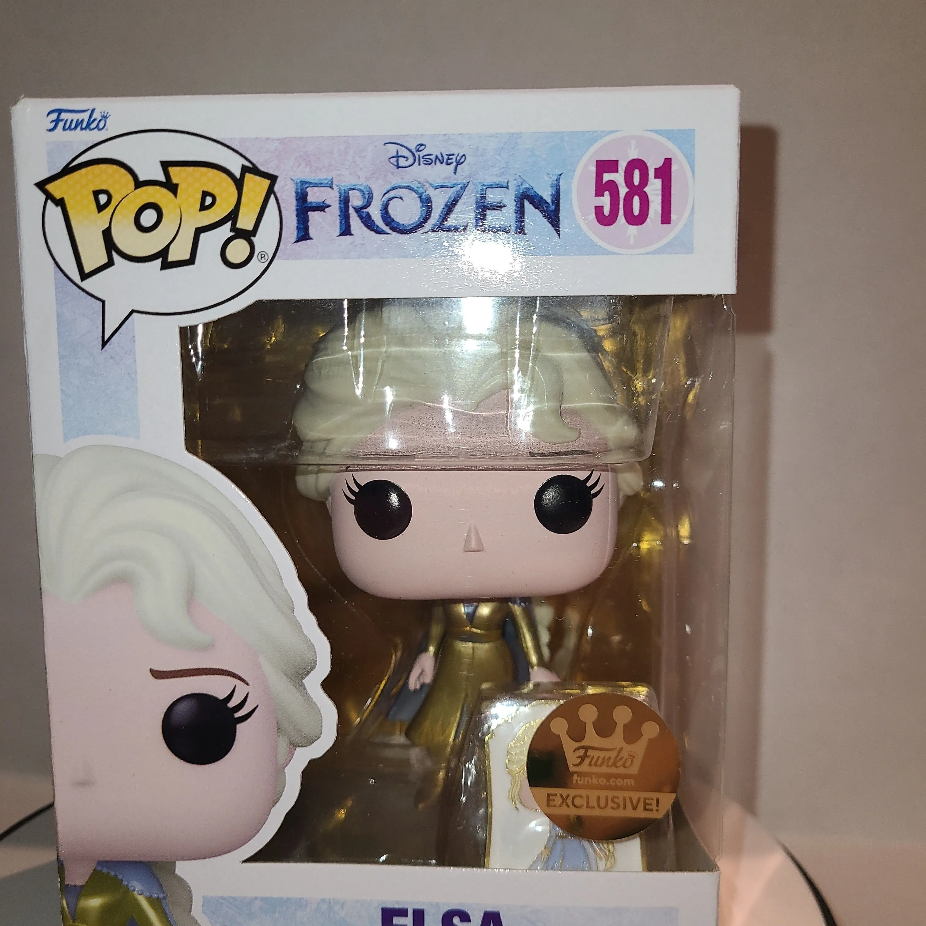 Product image for Disney Elsa Frozen Funko Pop Exclusive with Pin